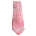 LV Cube Trunk Silk Tie Pink