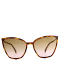 FF0433G/S Cateye Sunglasses Brown