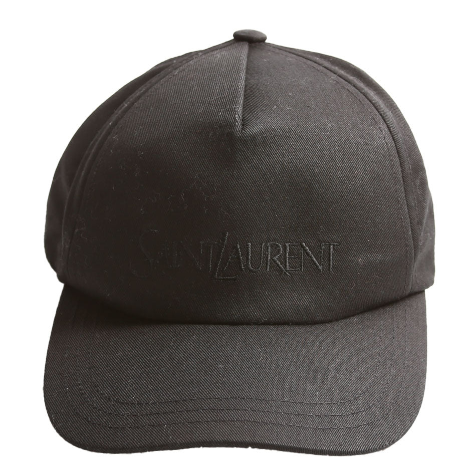 Gabardine Logo Cap Black