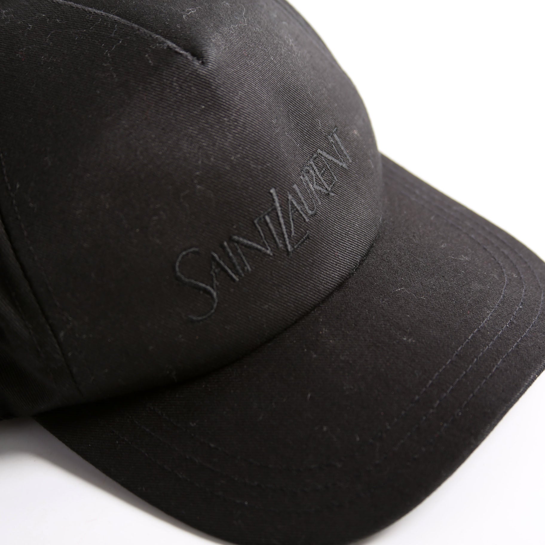 Gabardine Logo Cap Black