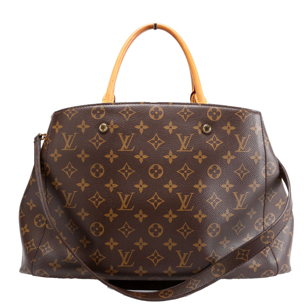 Montaigne GM Monogram Brown/Burgundy