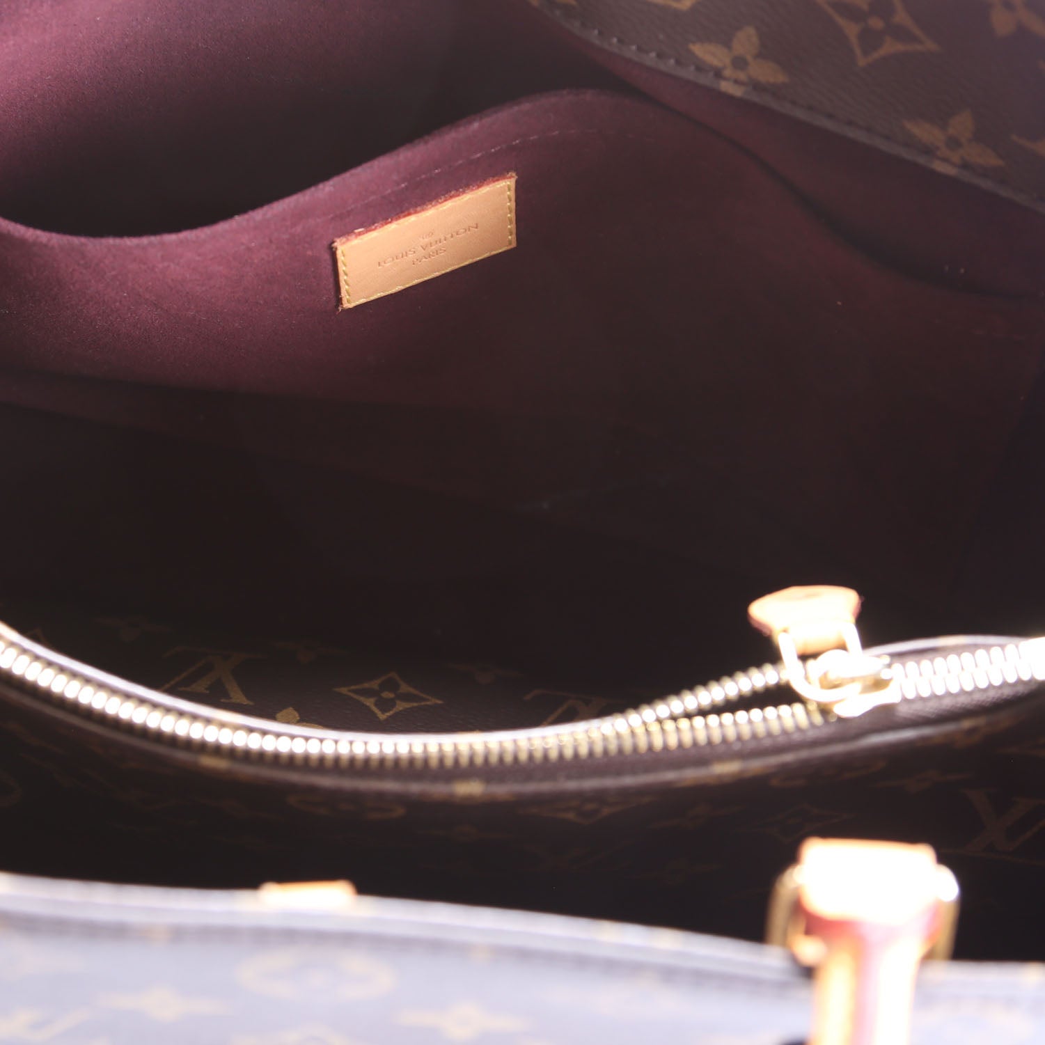 Montaigne GM Monogram Brown/Burgundy
