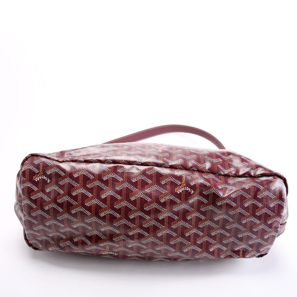 Boheme Hobo Goyardine Burgundy