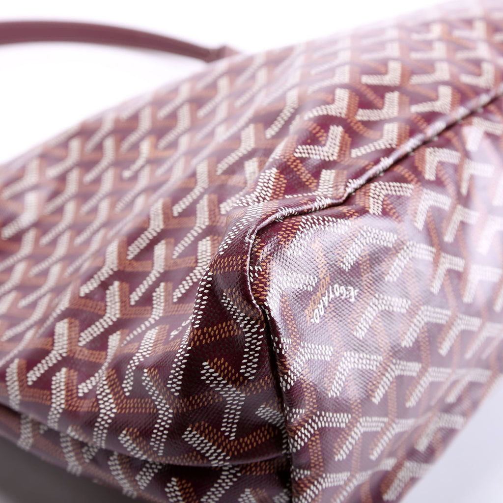 Boheme Hobo Goyardine Burgundy