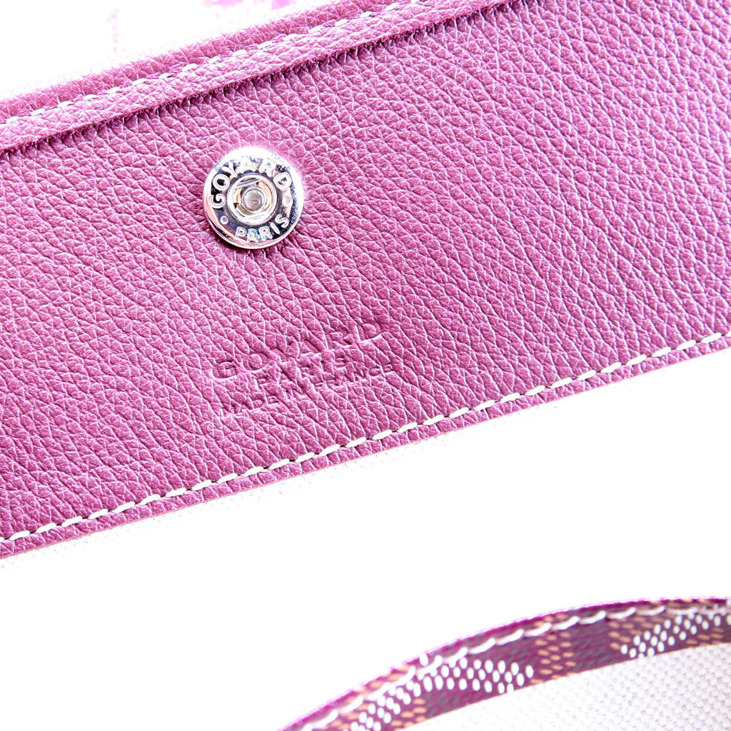 Boheme Hobo Goyardine Burgundy