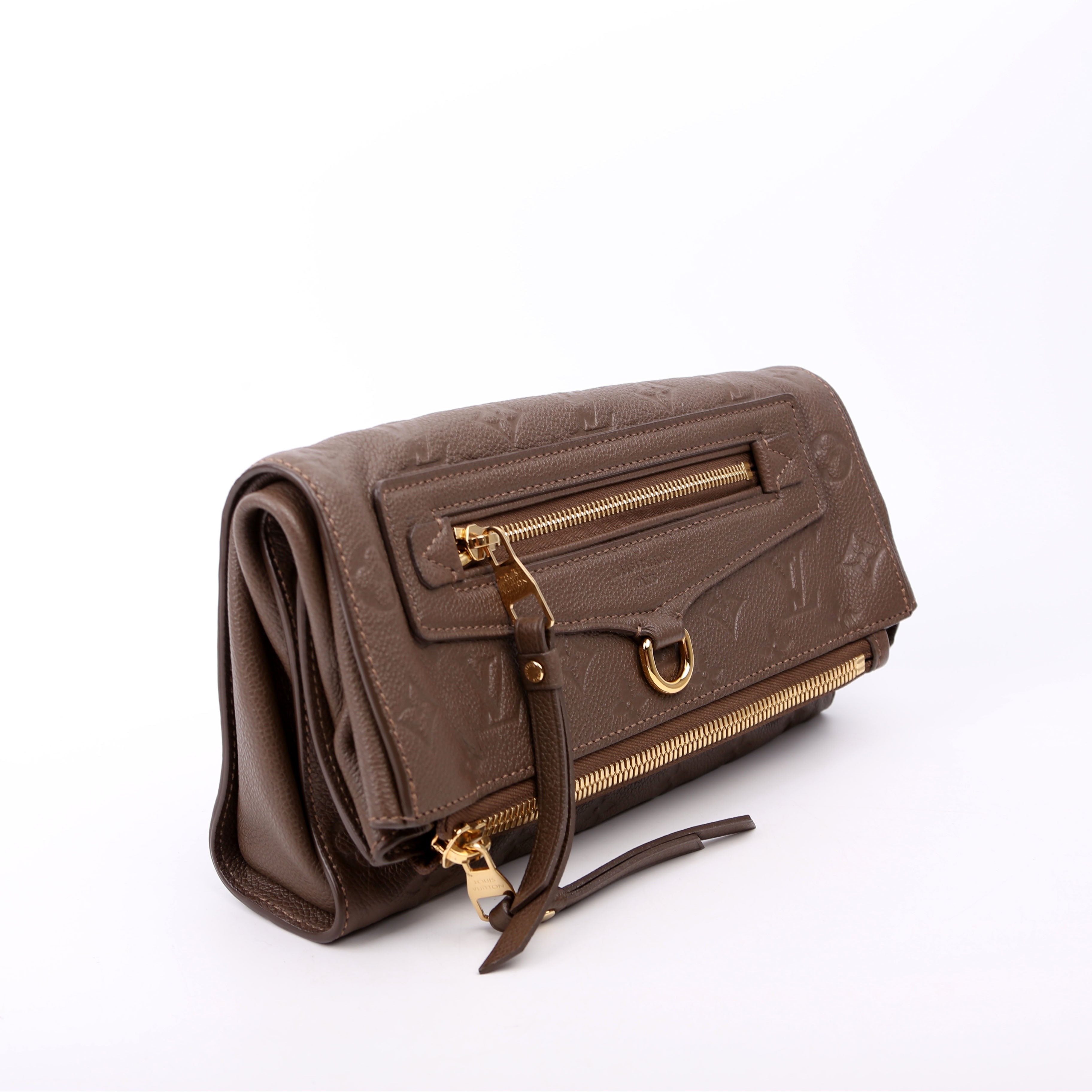 Petillante Clutch Empreinte Brown
