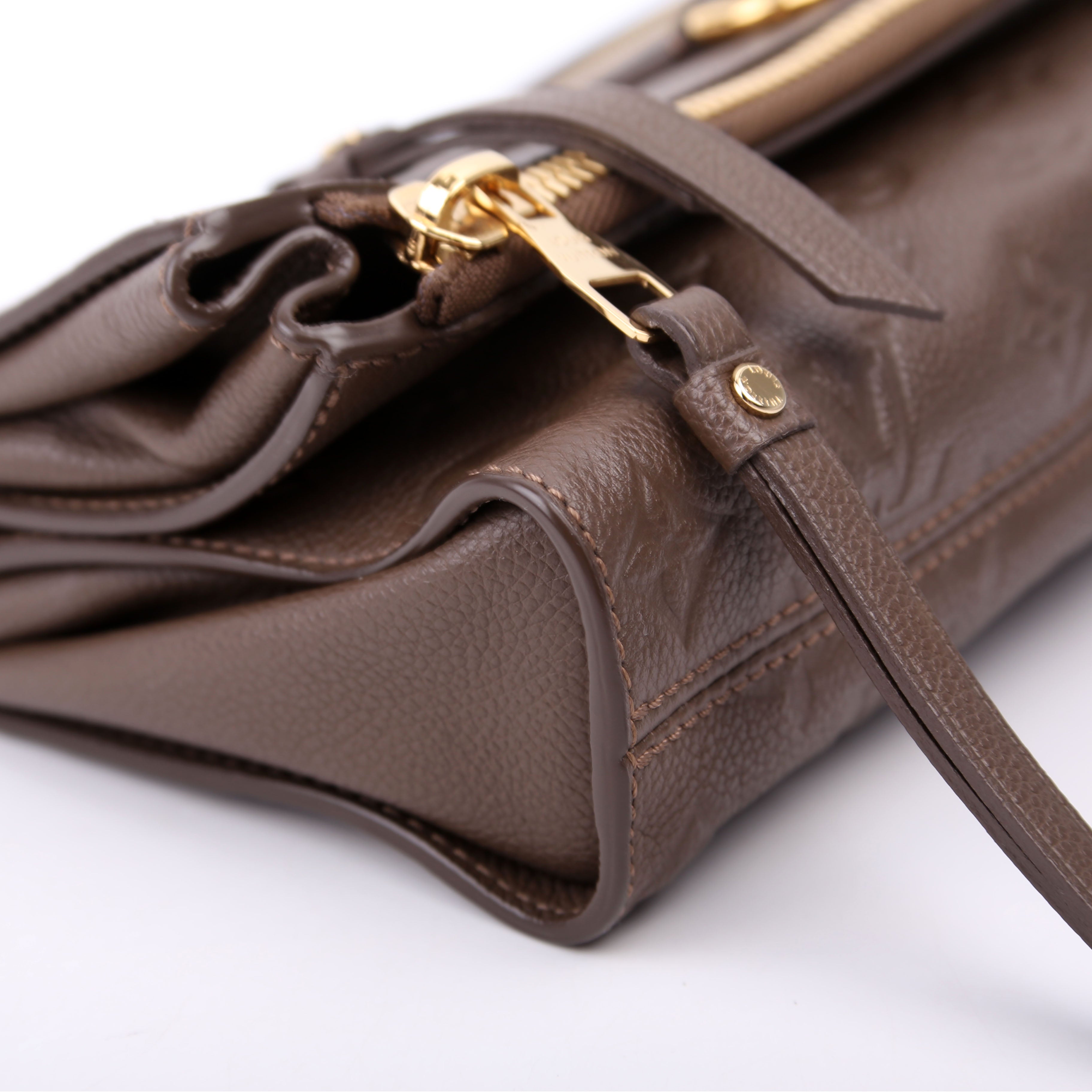 Petillante Clutch Empreinte Brown