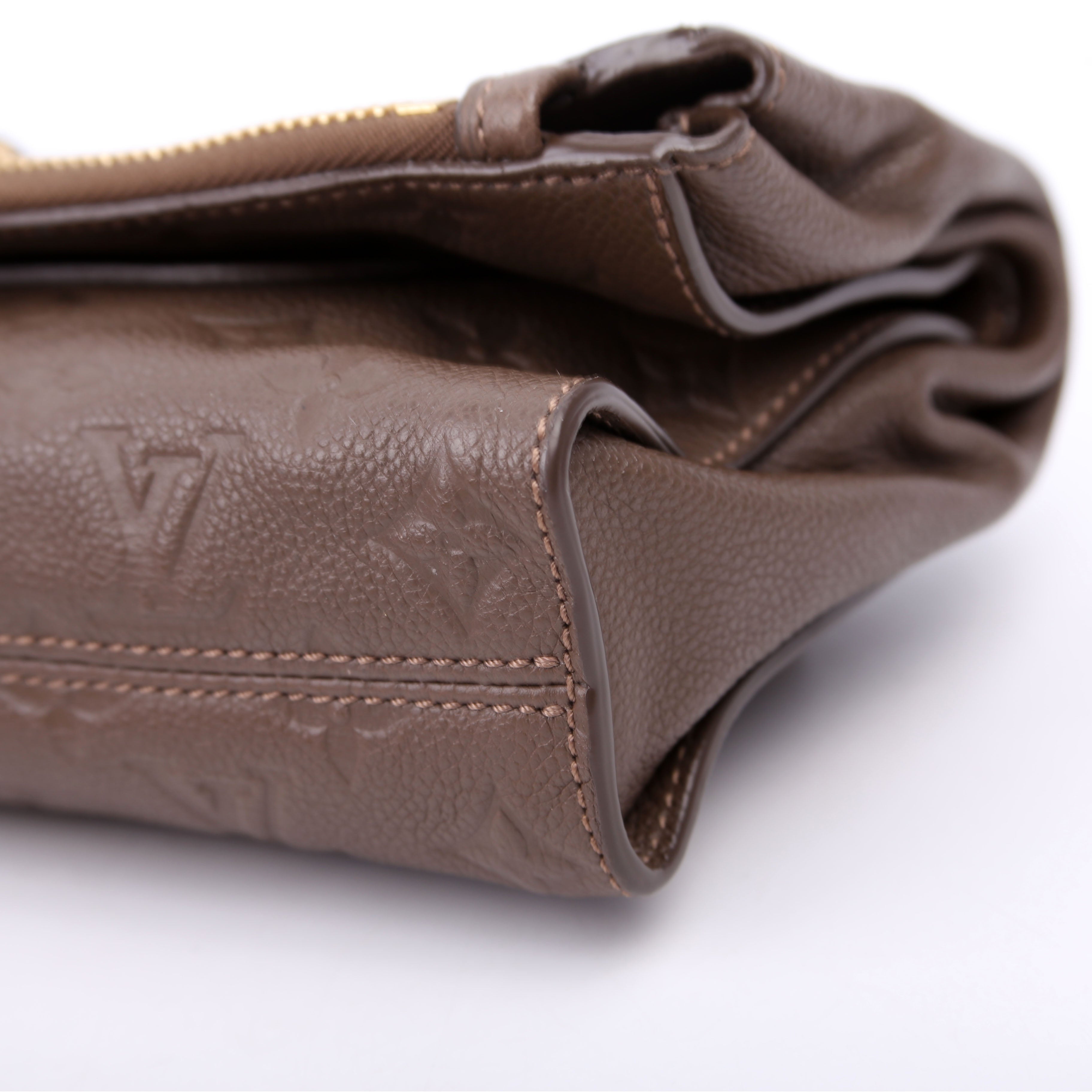 Petillante Clutch Empreinte Brown