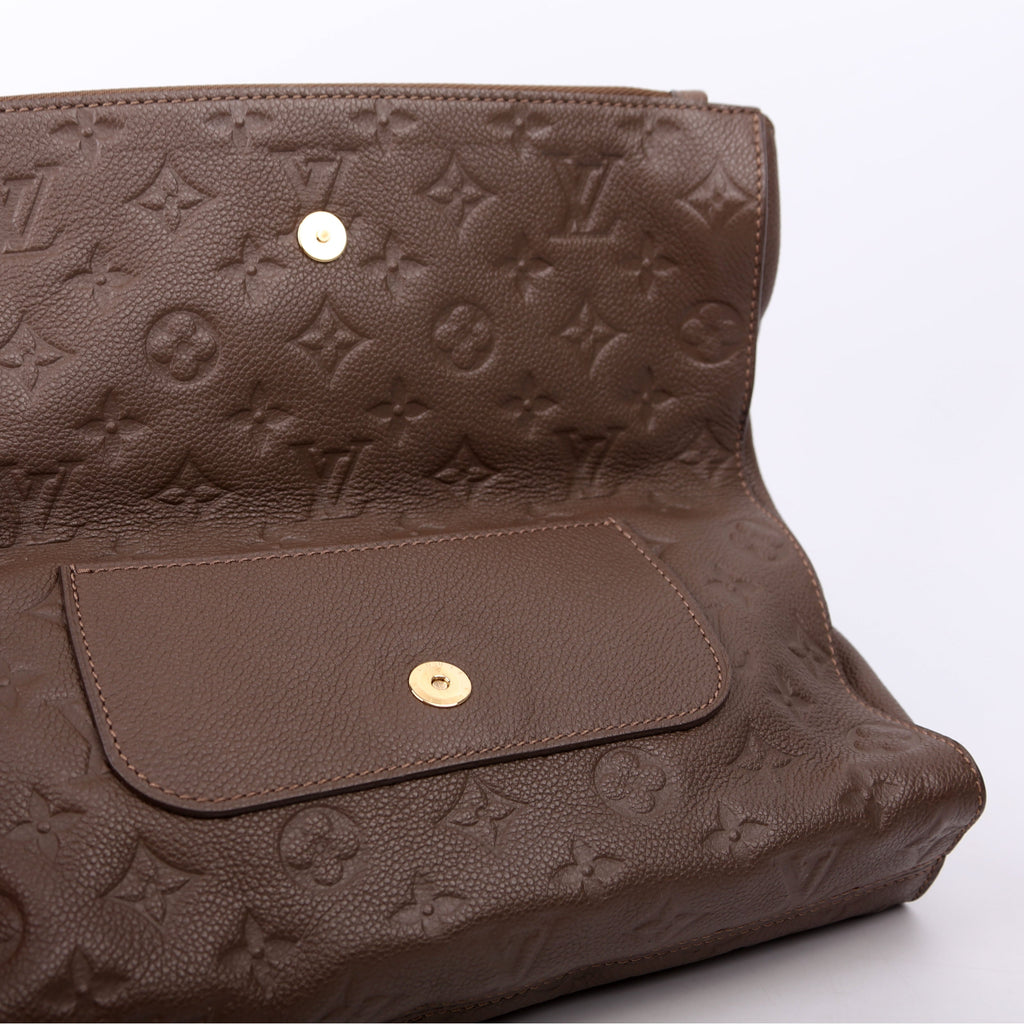 Petillante Clutch Empreinte Brown