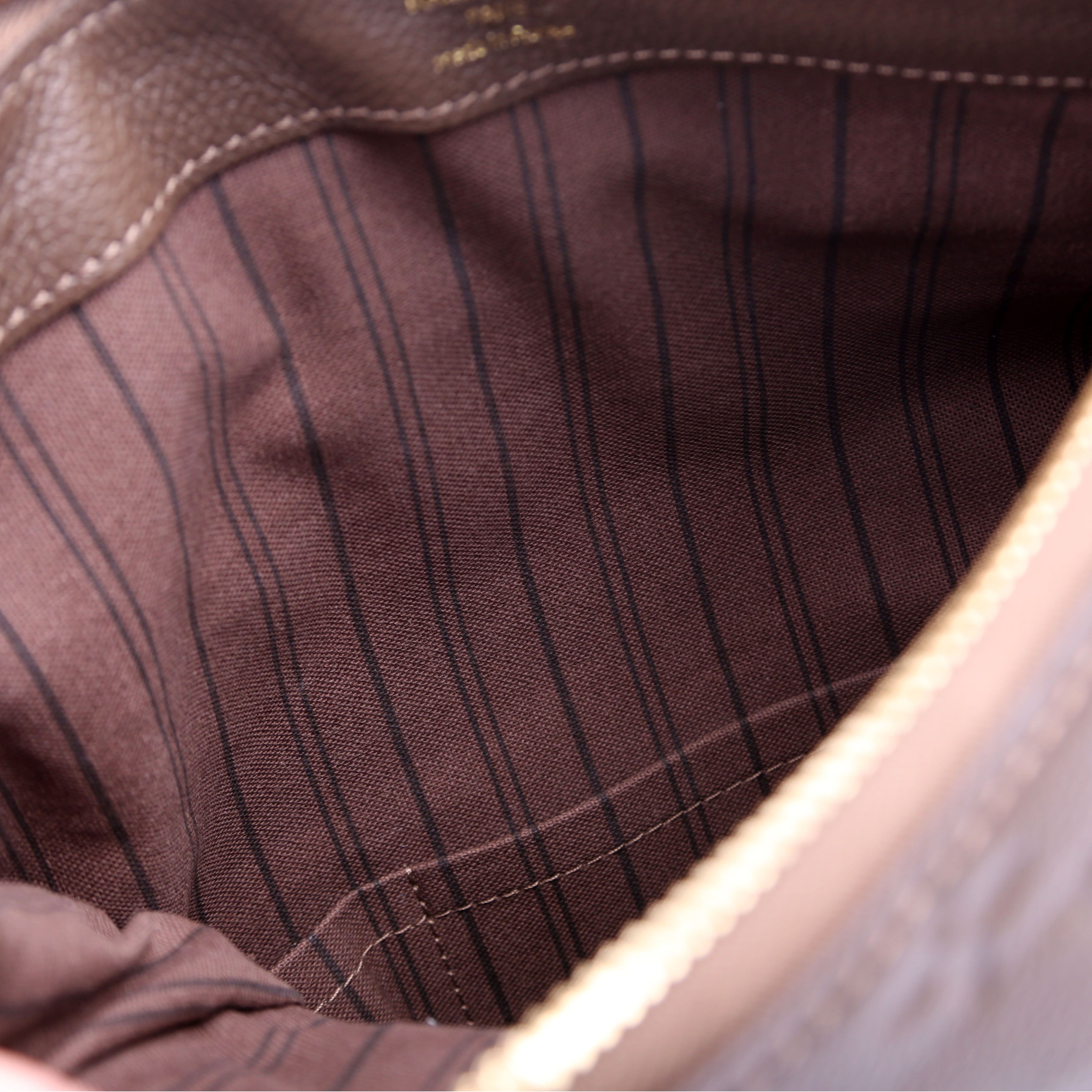 Petillante Clutch Empreinte Brown