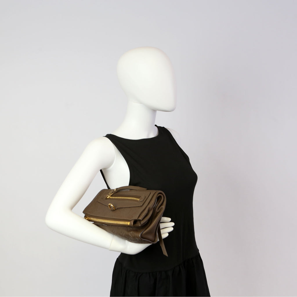Petillante Clutch Empreinte Brown