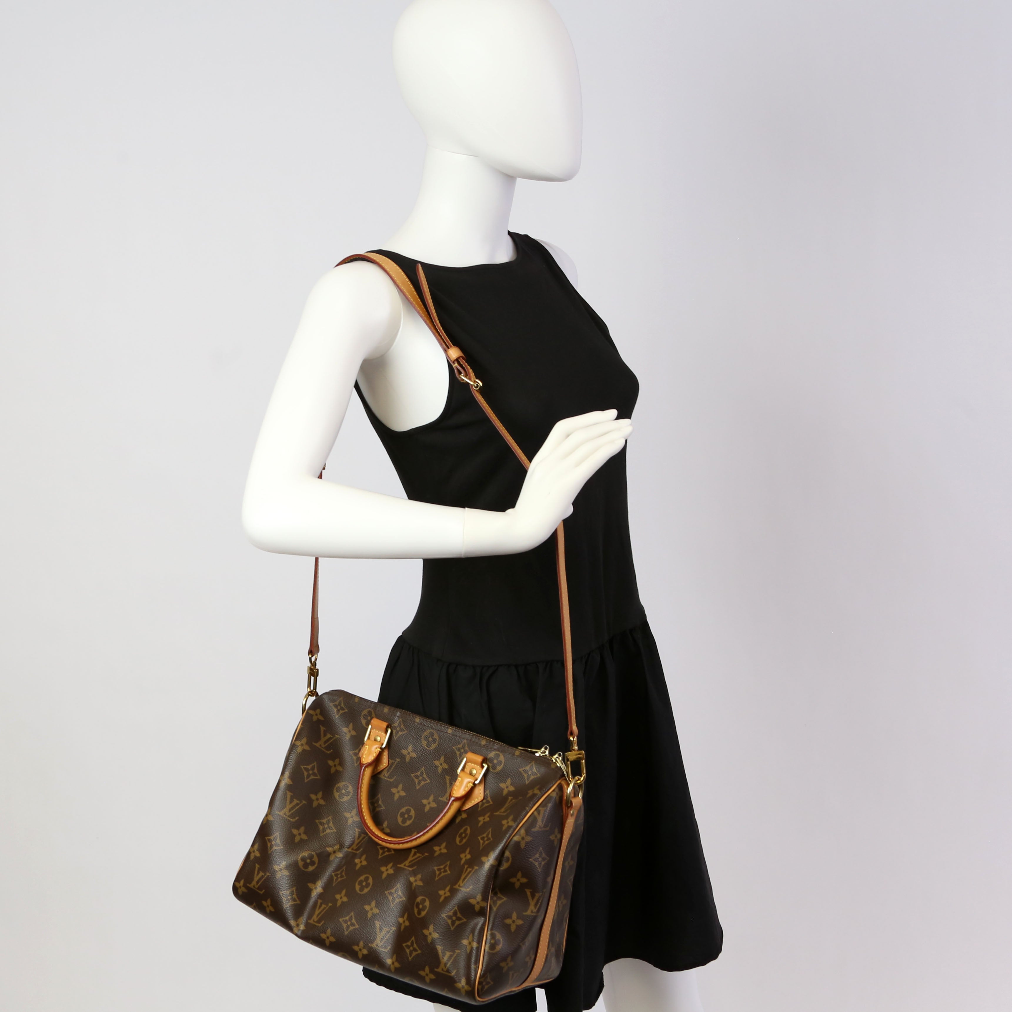 Speedy 30 Bandouliere Monogram