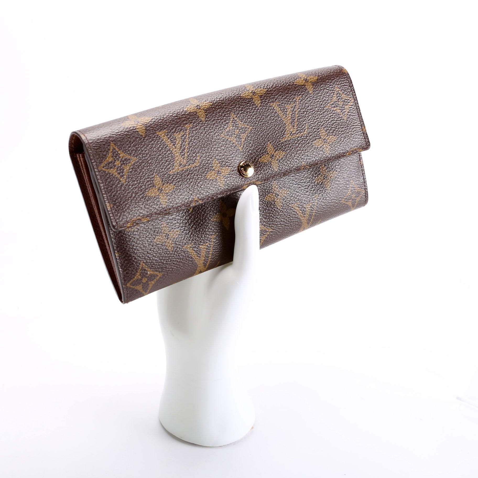 Porte Tresor Sarah Wallet Monogram