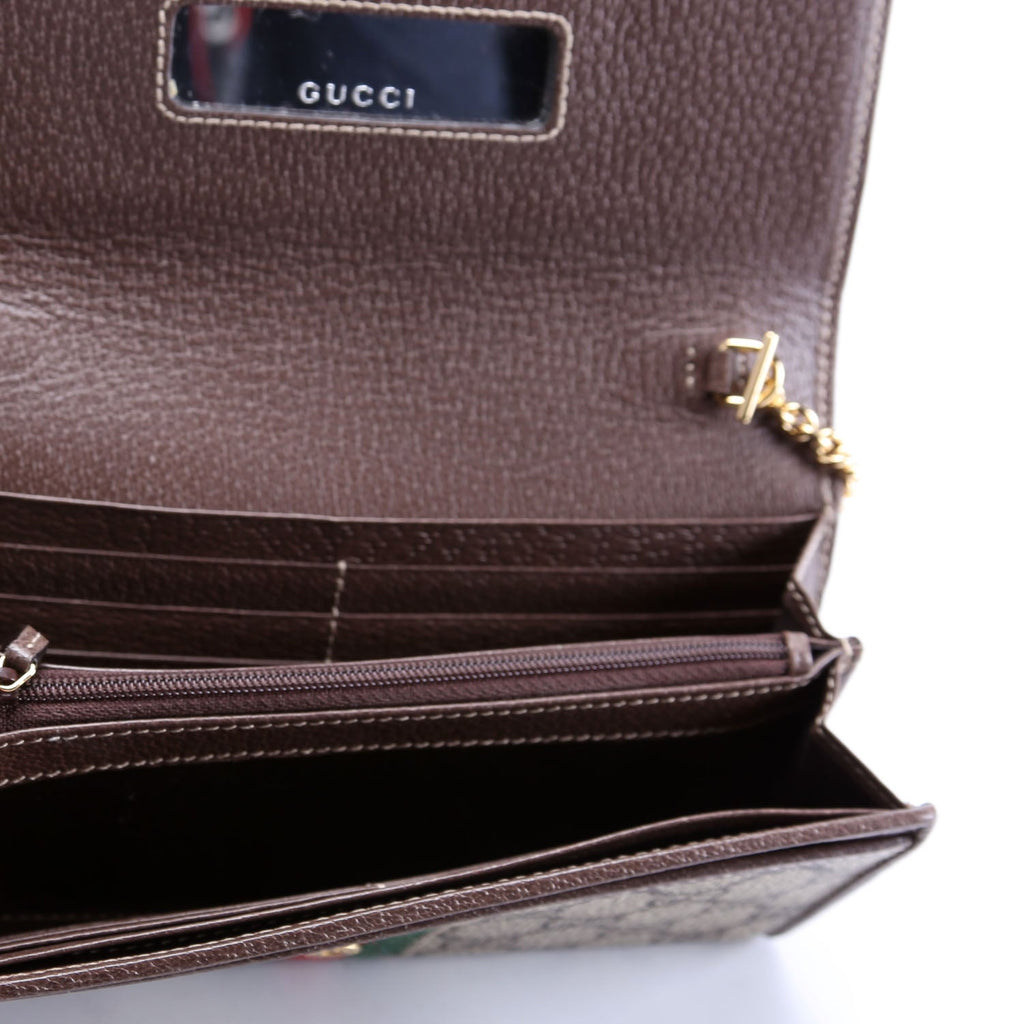 546592 Ophidia GG Supreme Chain Wallet