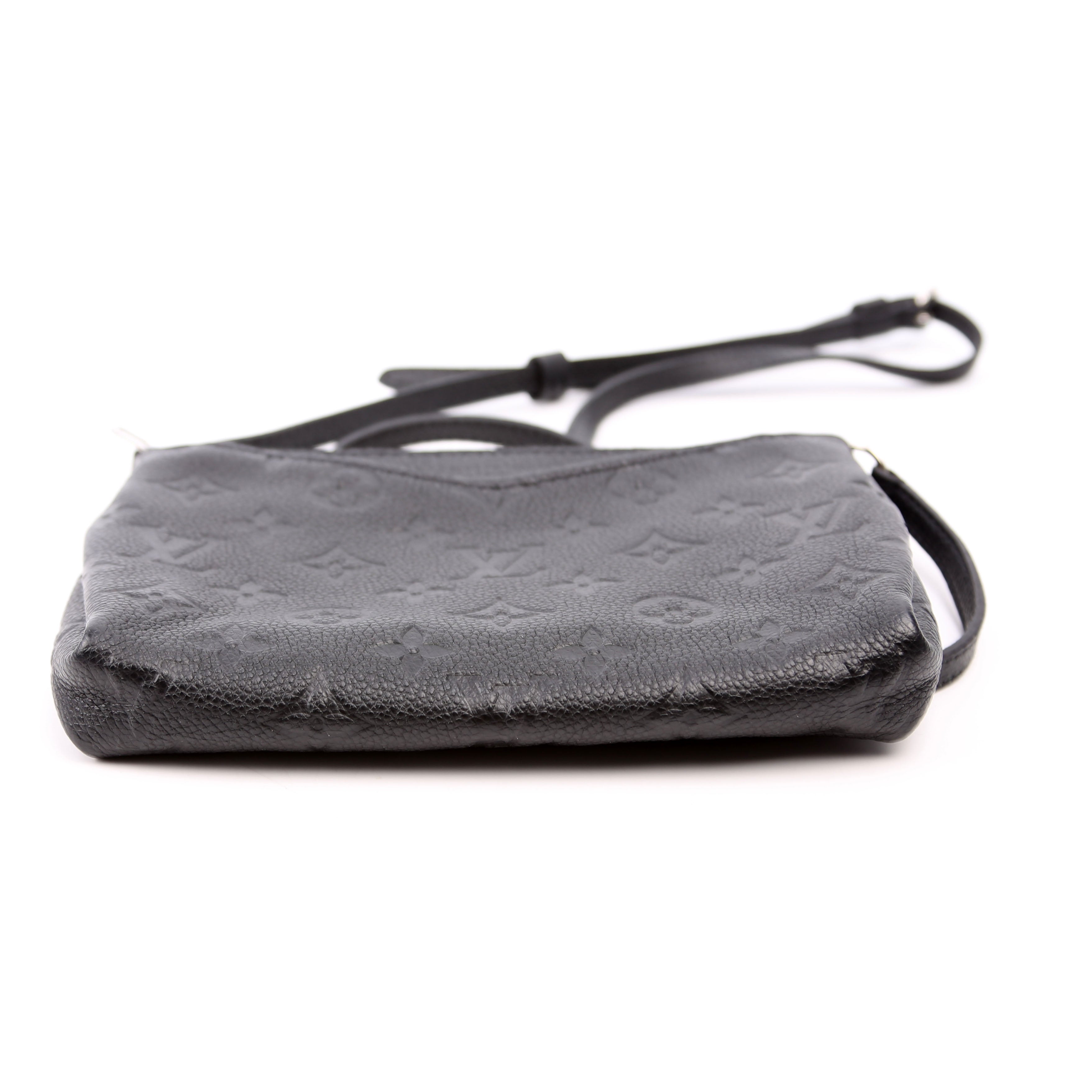Pallas Clutch Uniformes Empreinte Black