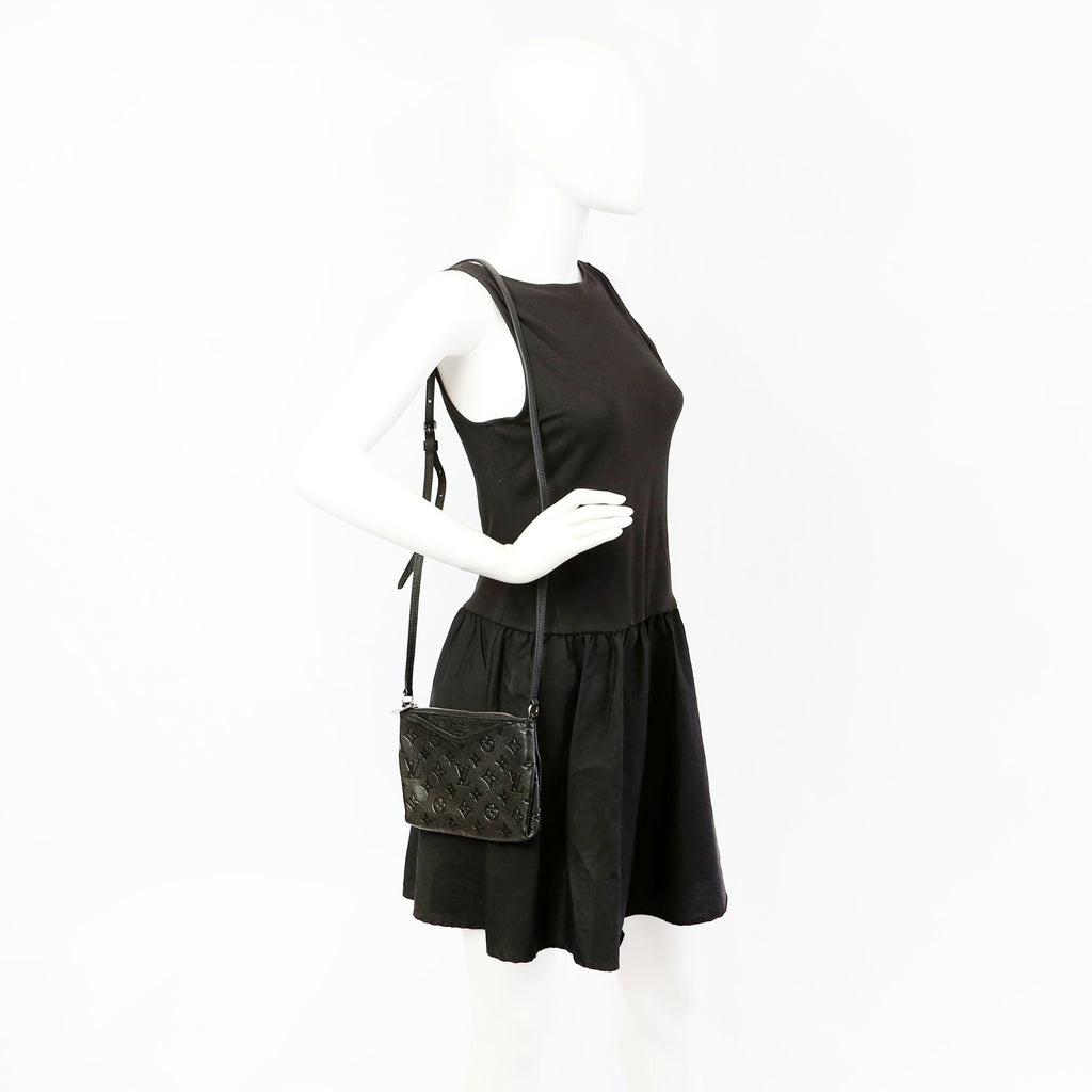 Pallas Clutch Uniformes Empreinte Black