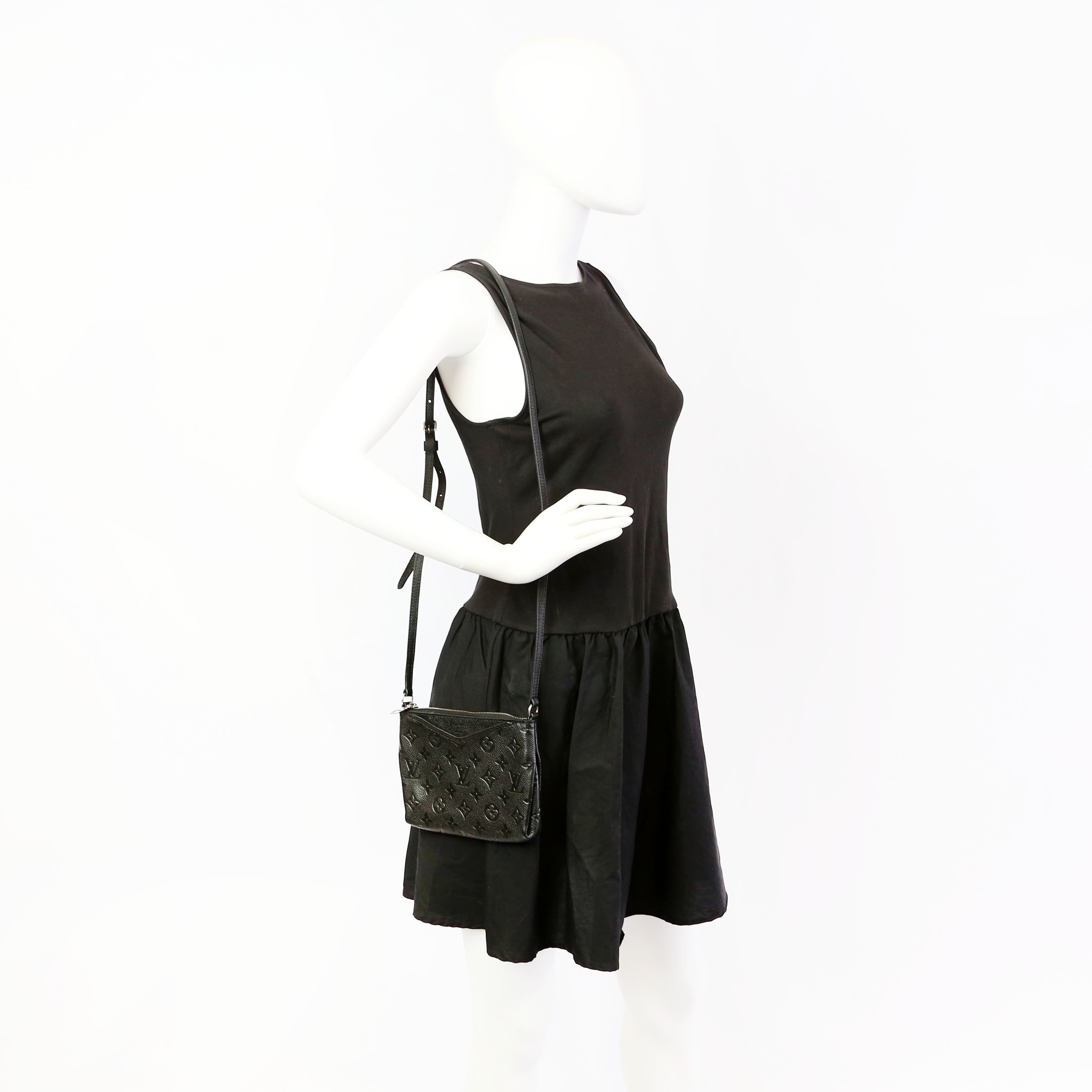 Pallas Clutch Uniformes Empreinte Black