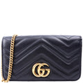488426 GG Marmont Mini Bag Black