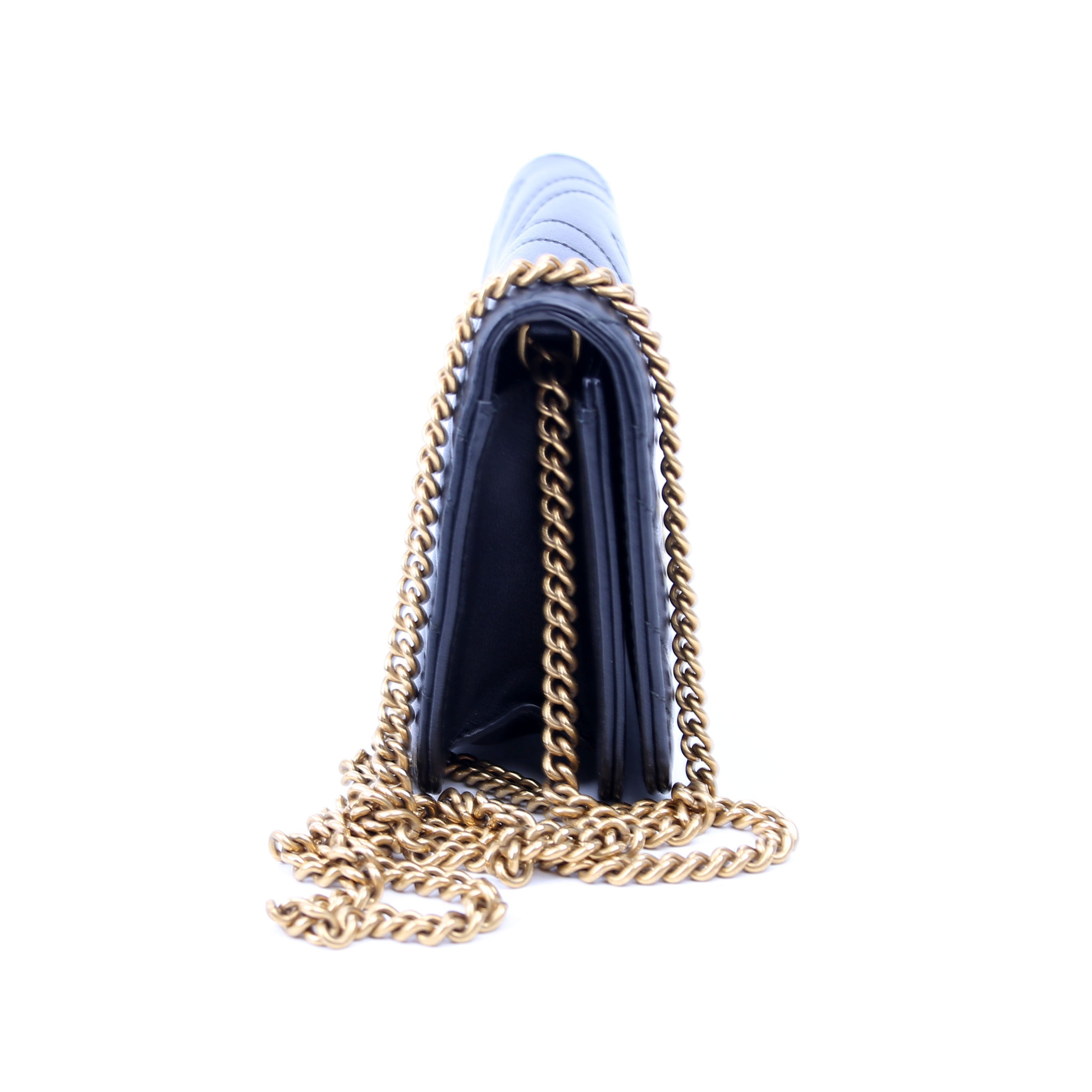 488426 GG Marmont Mini Bag Black