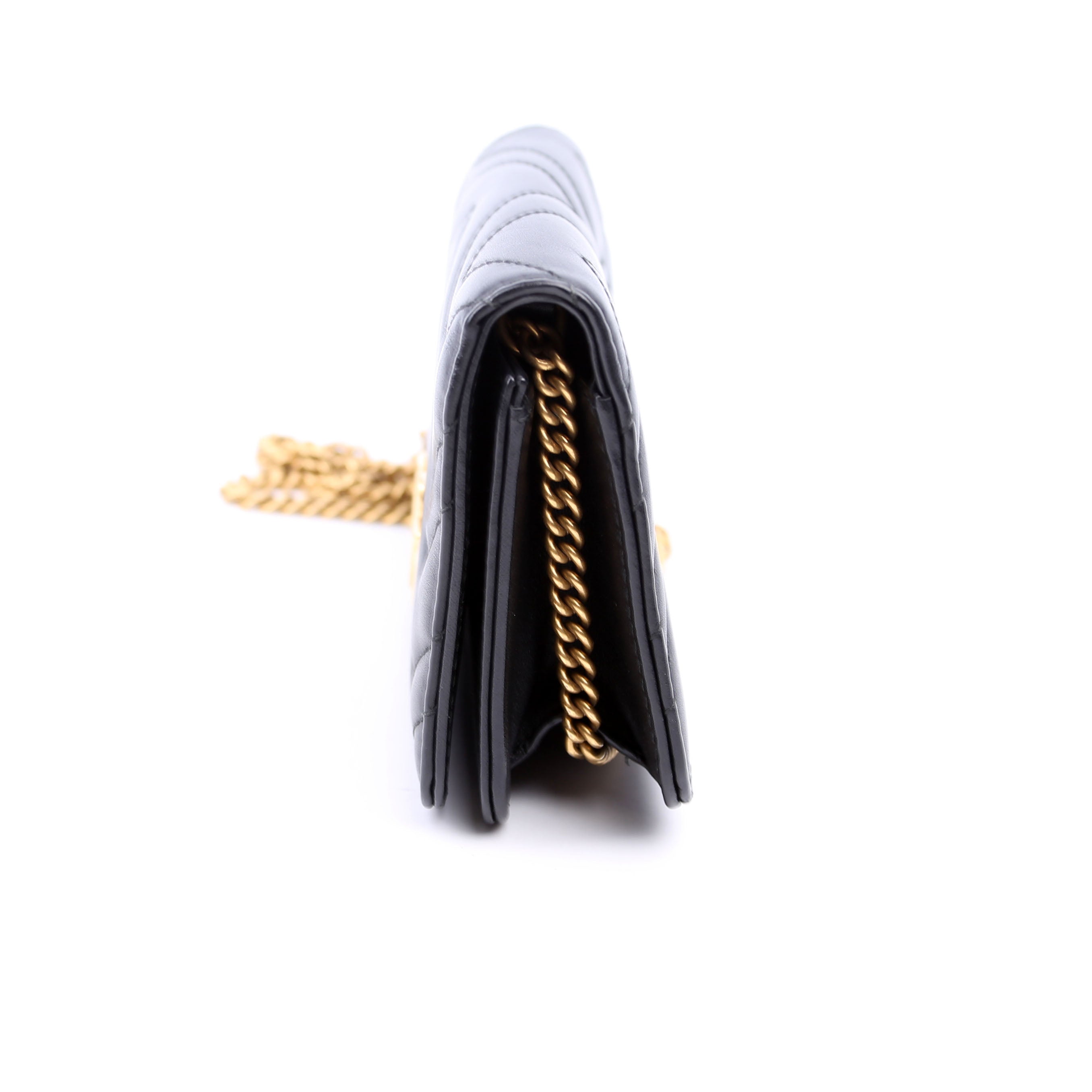 488426 GG Marmont Mini Bag Black