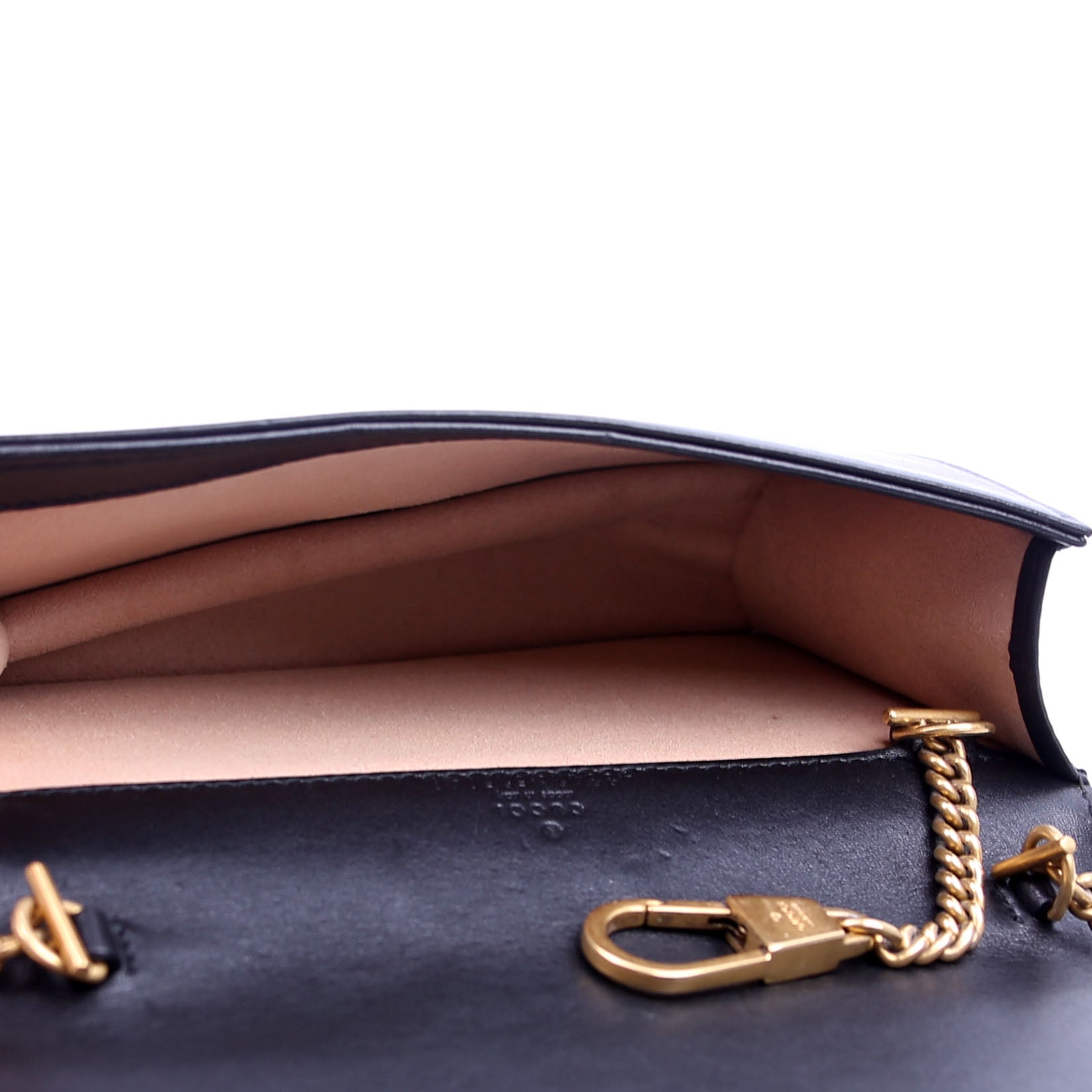 488426 GG Marmont Mini Bag Black