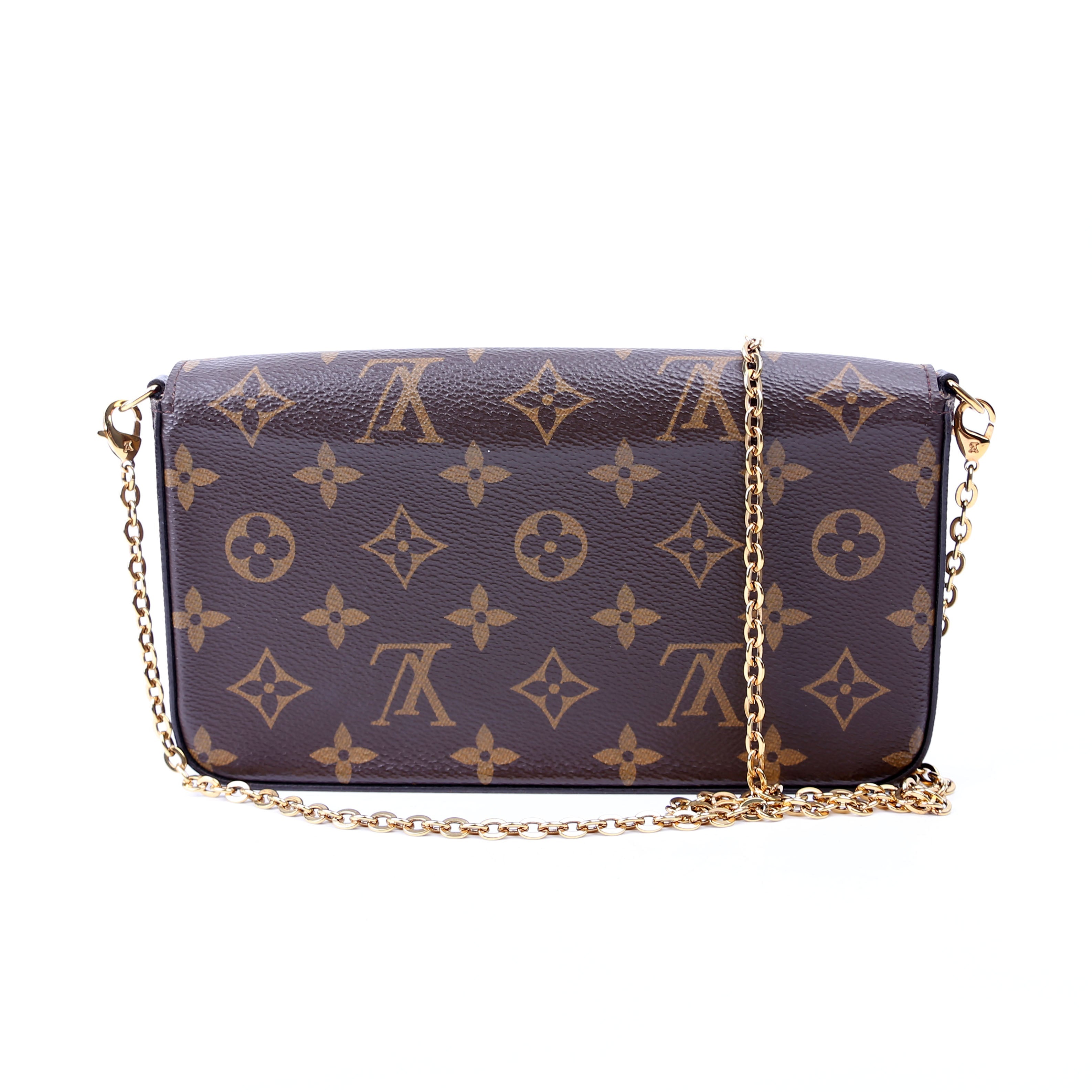 Pochette Felicie Monogram Berry