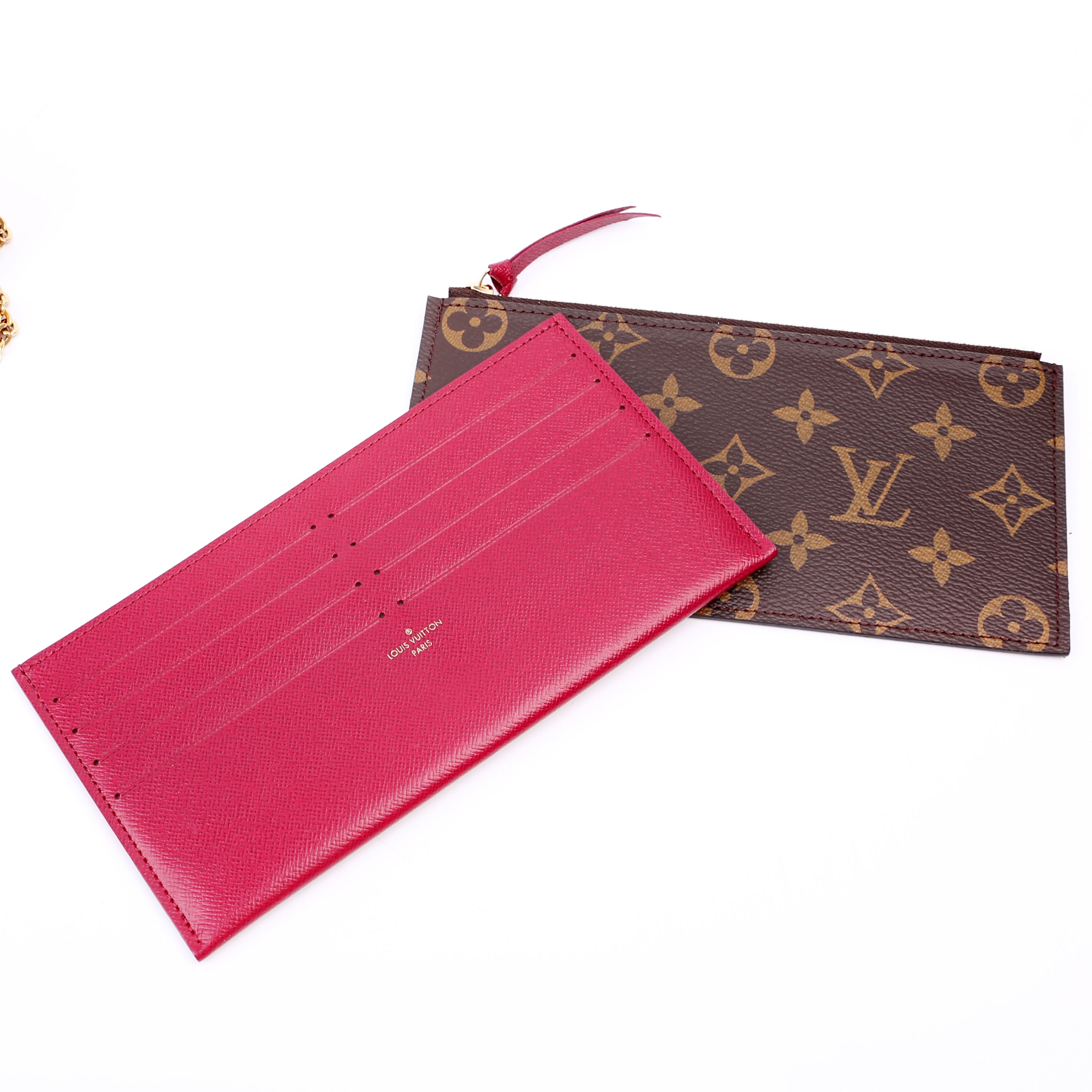 Pochette Felicie Monogram Berry