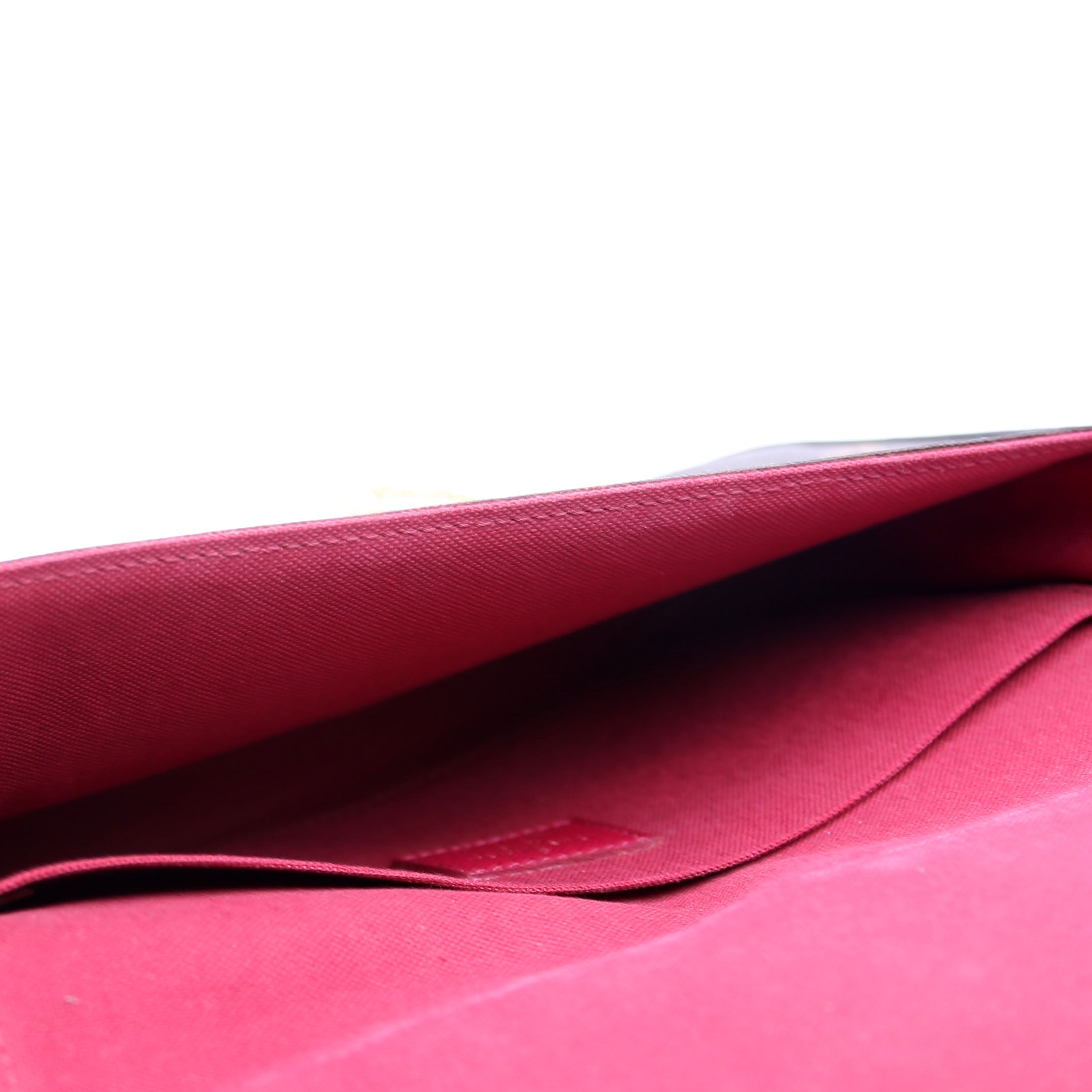 Pochette Felicie Monogram Berry
