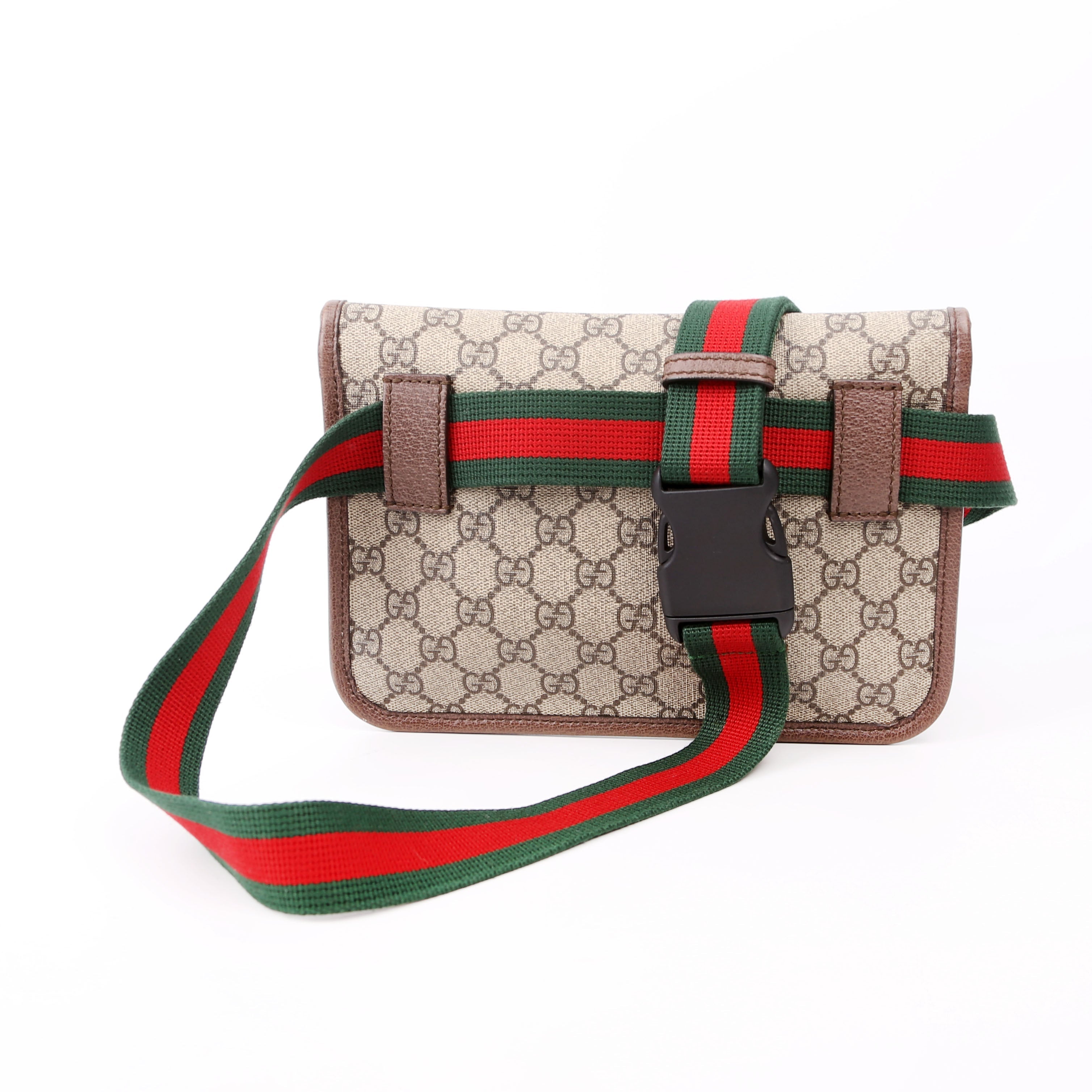 493930 GG Supreme Neo Web Belt