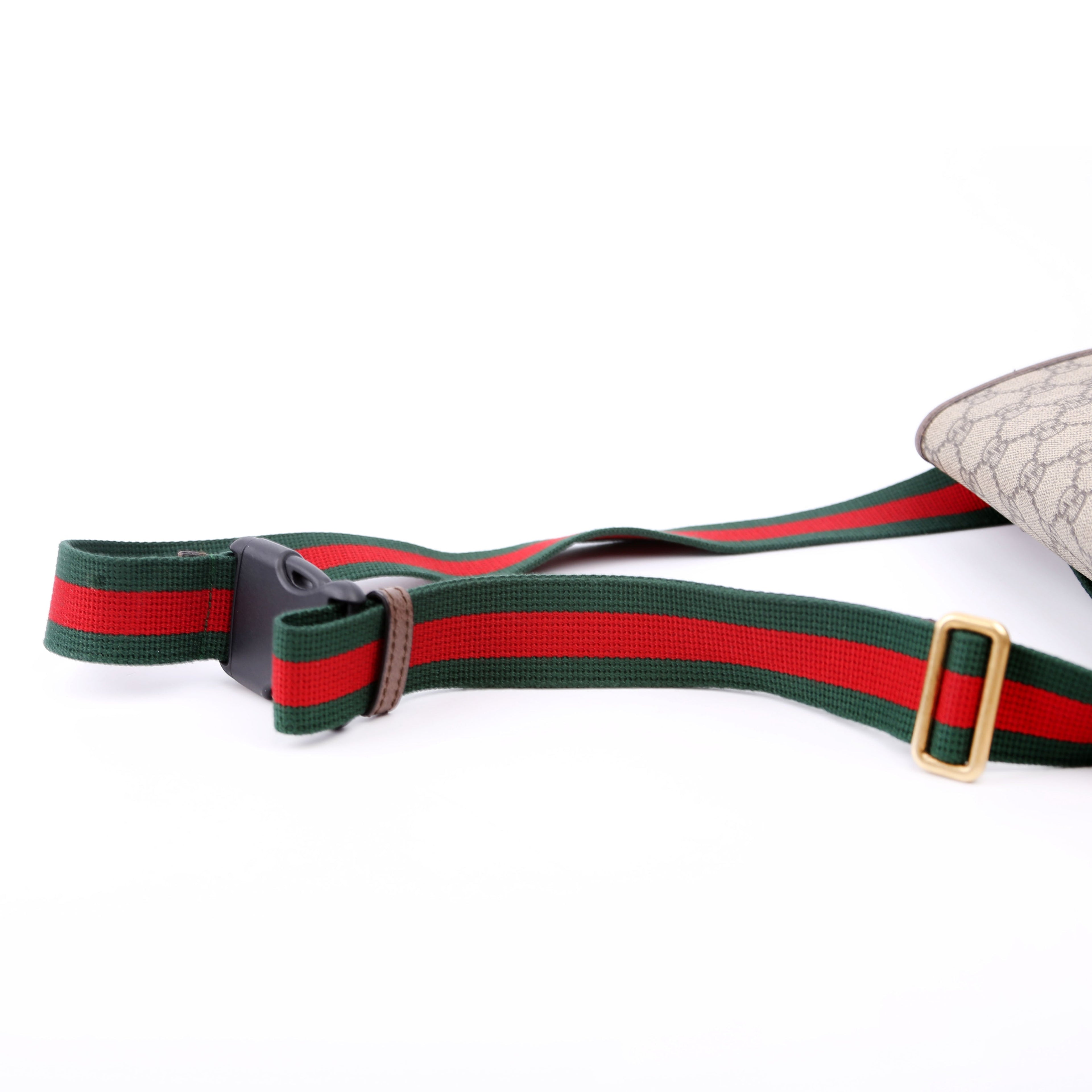 493930 GG Supreme Neo Web Belt
