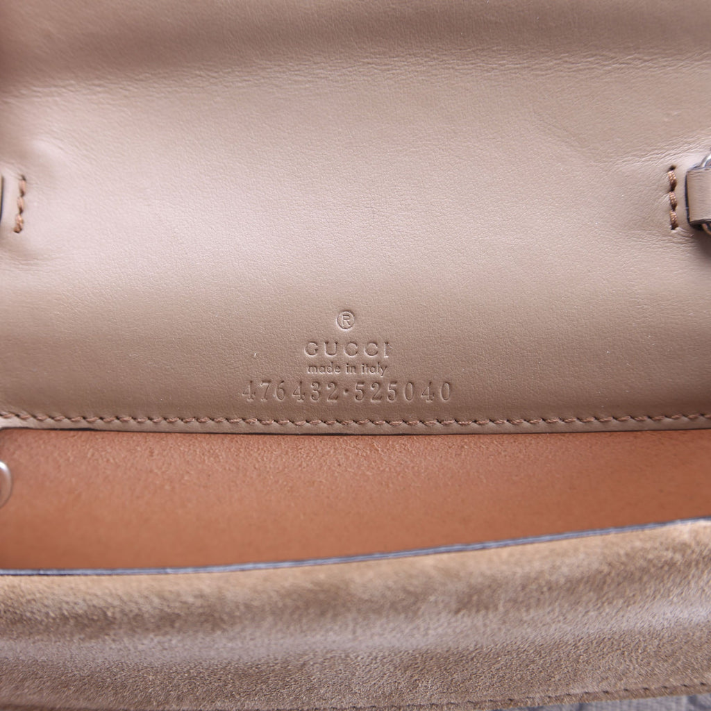 476432 Dionysus GG Super Mini Tan