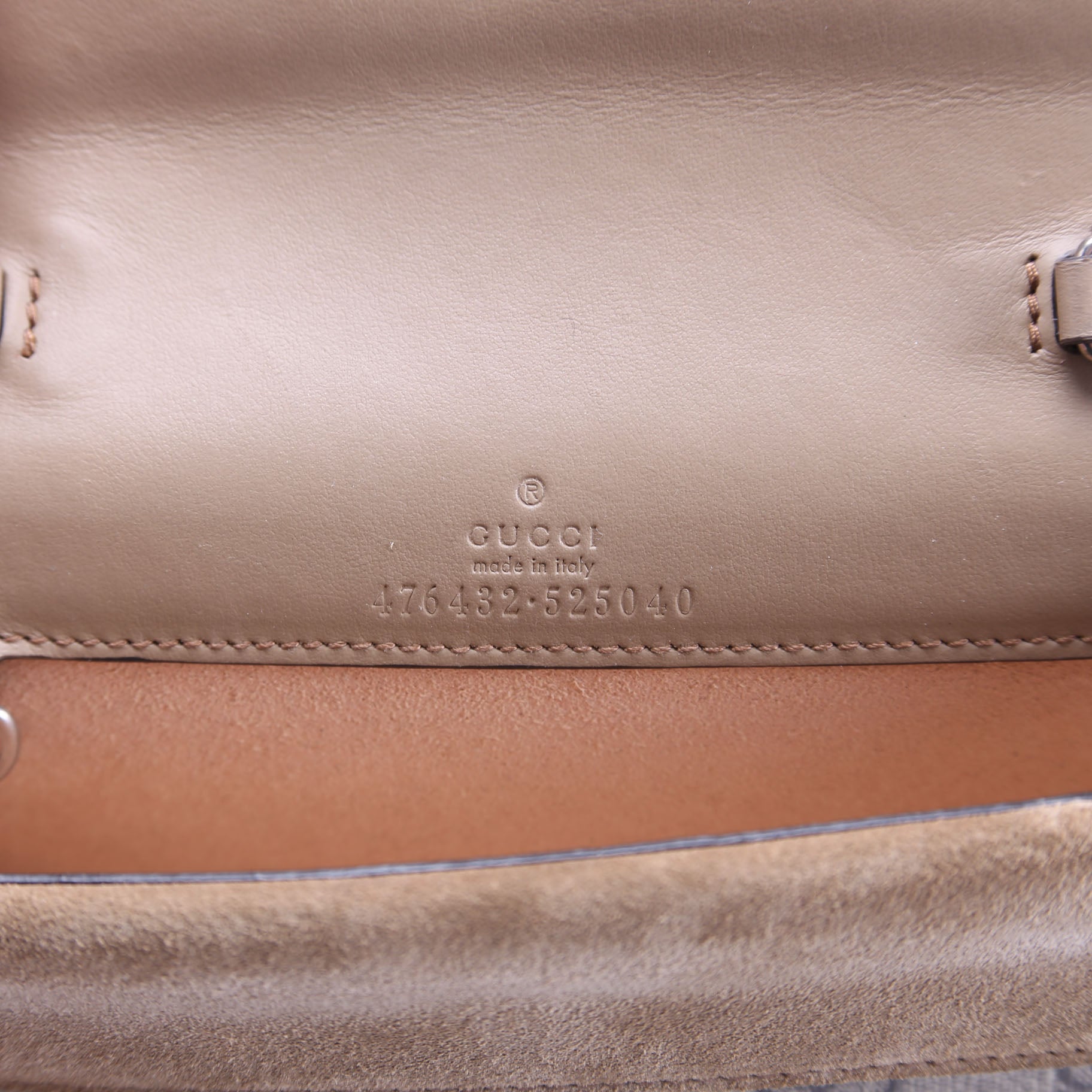 476432 Dionysus GG Super Mini Tan