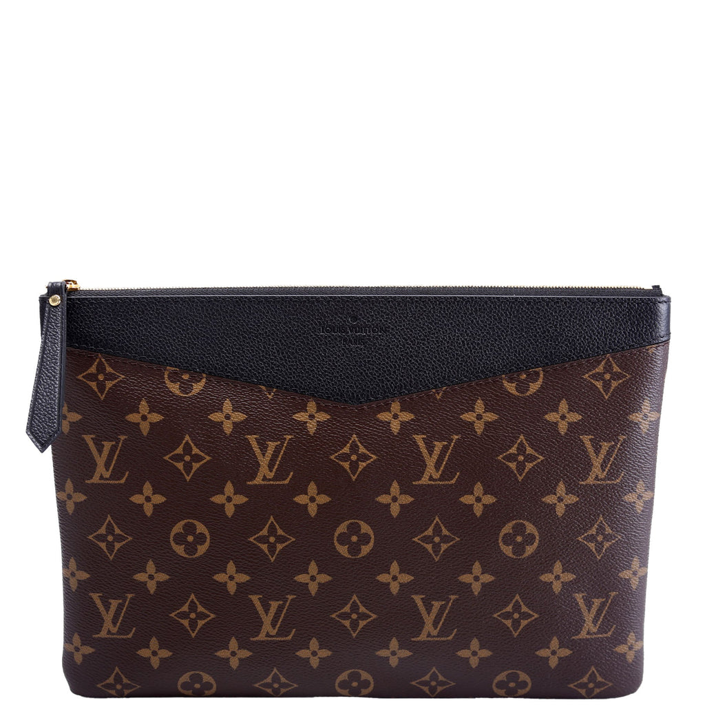 Daily Pouch Monogram Black