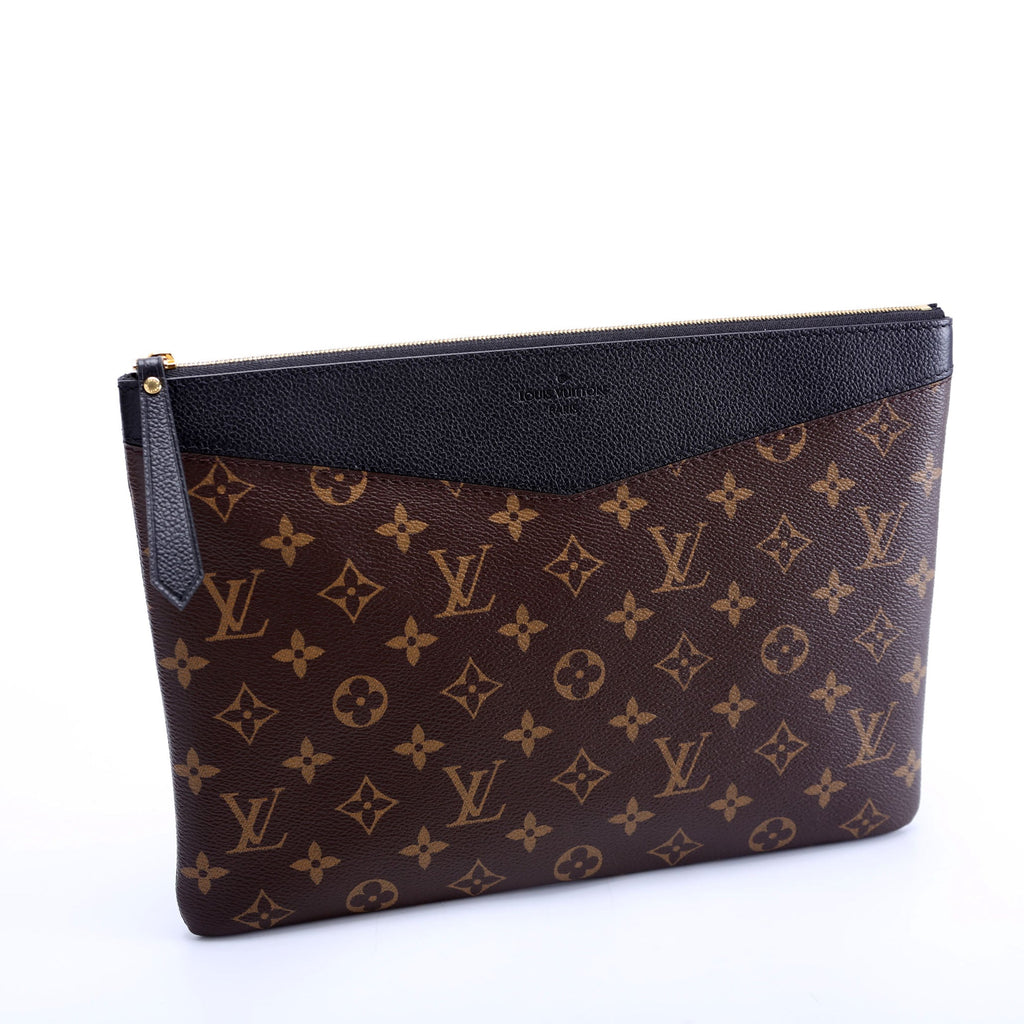 Daily Pouch Monogram Black