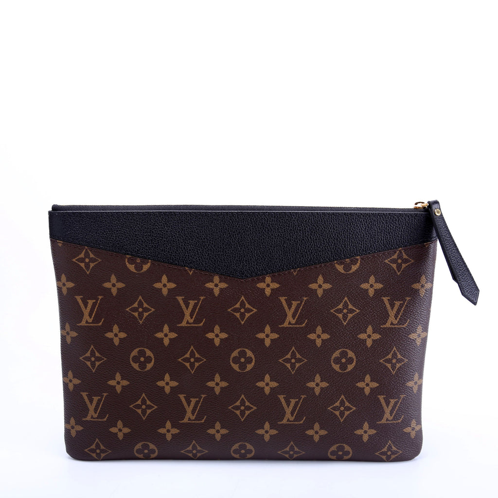Daily Pouch Monogram Black