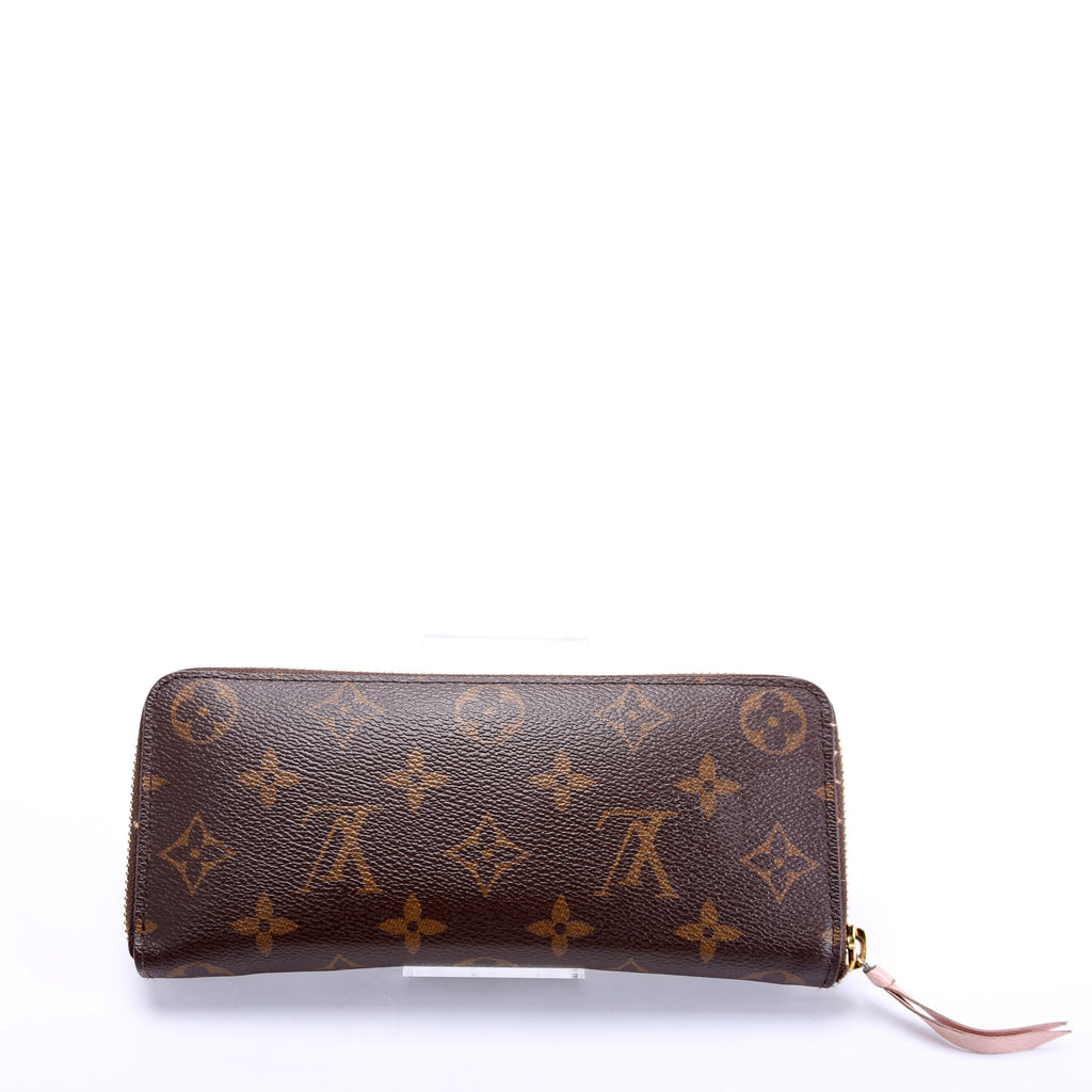 Clemence Wallet Monogram Pink