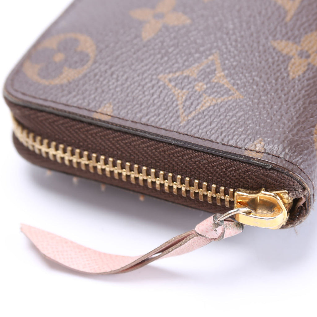 Clemence Wallet Monogram Pink