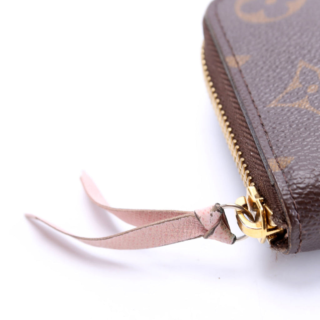 Clemence Wallet Monogram Pink