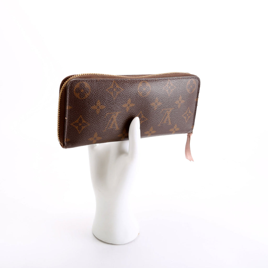 Clemence Wallet Monogram Pink