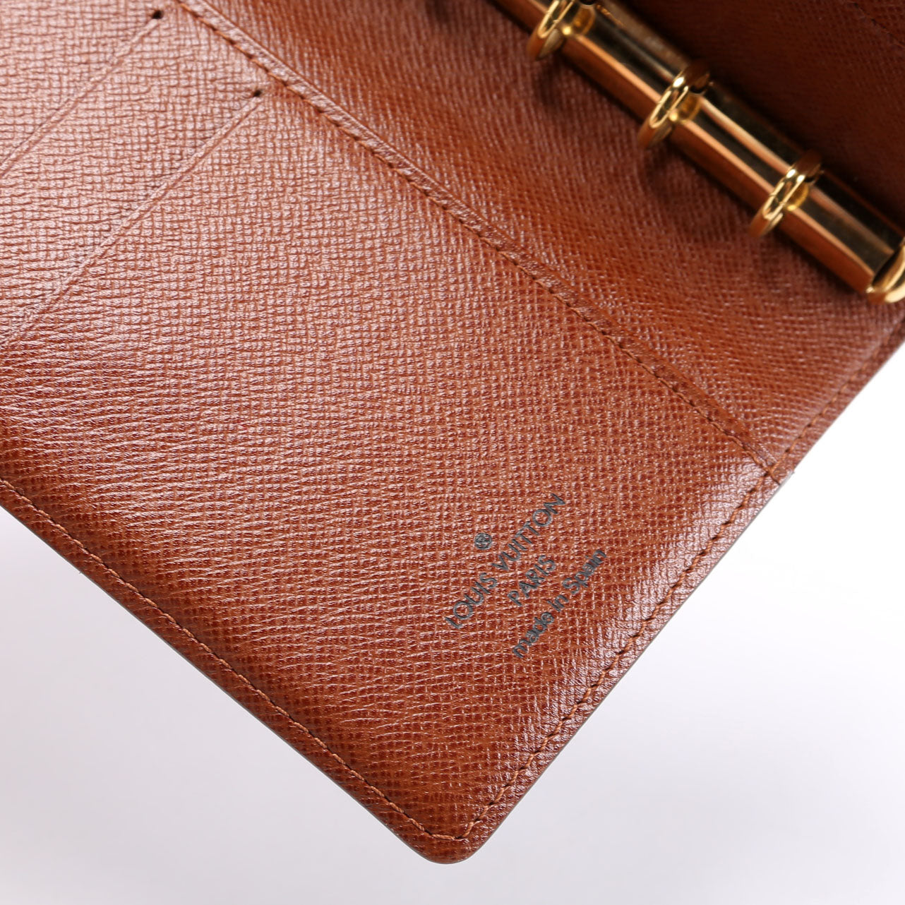 Agenda Small Ring Monogram