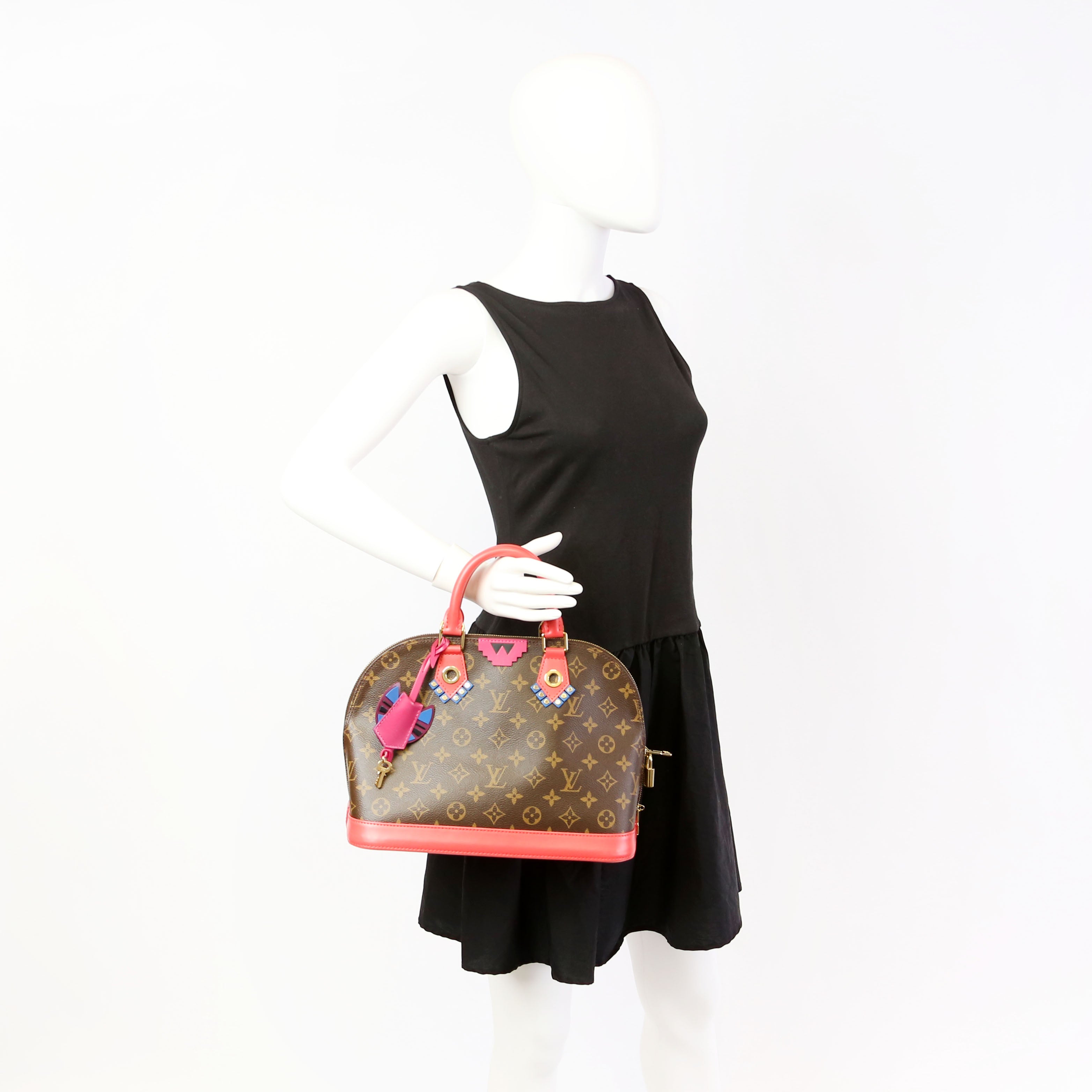 Alma PM Totem Monogram Pink