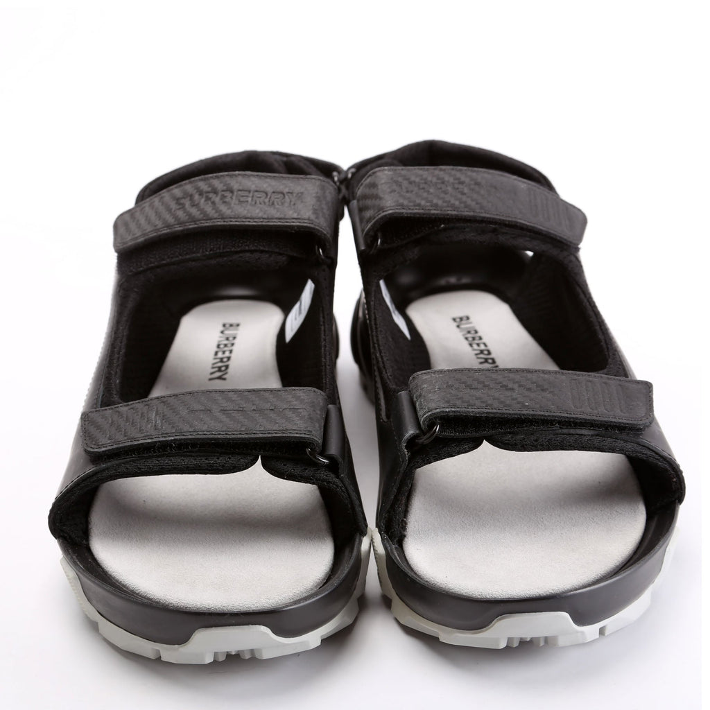 Velcro Rubber Dad Sandals Size 40 Black