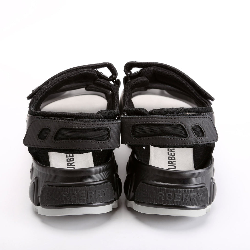 Velcro Rubber Dad Sandals Size 40 Black