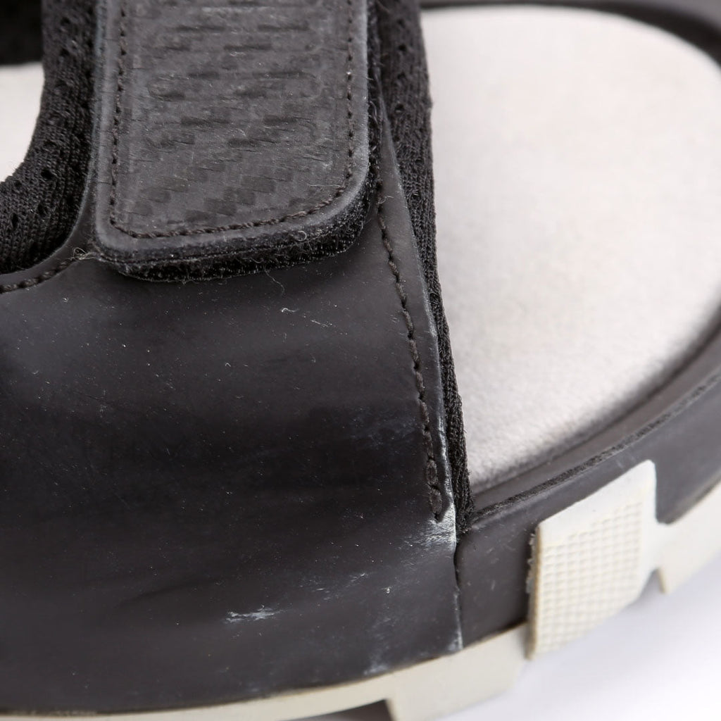 Velcro Rubber Dad Sandals Size 40 Black