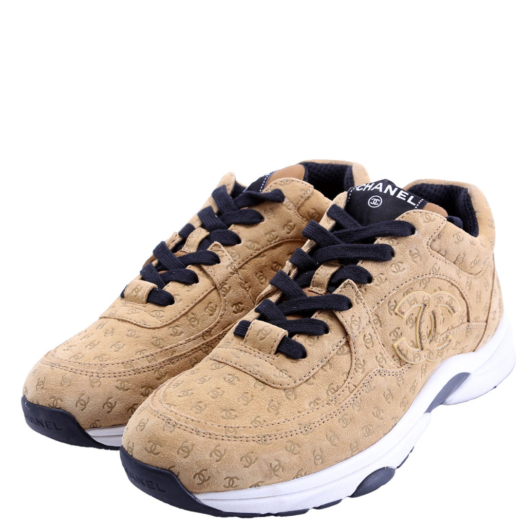 CC Suede Trainers Size 40 Brown