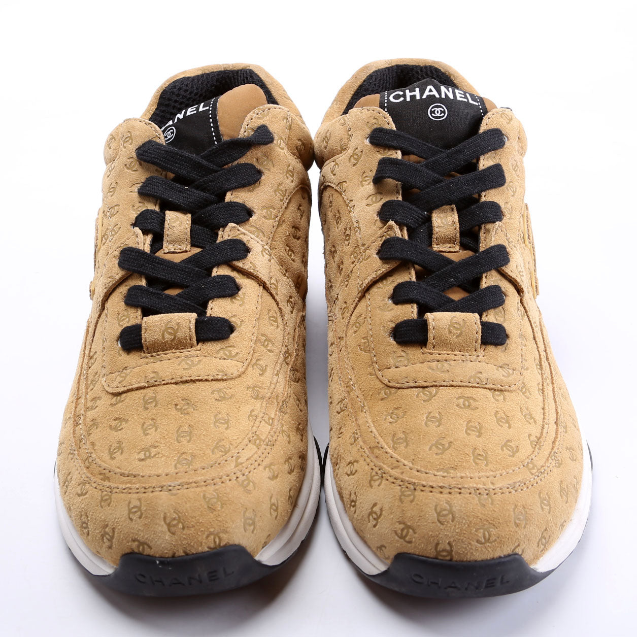 CC Suede Trainers Size 40 Brown