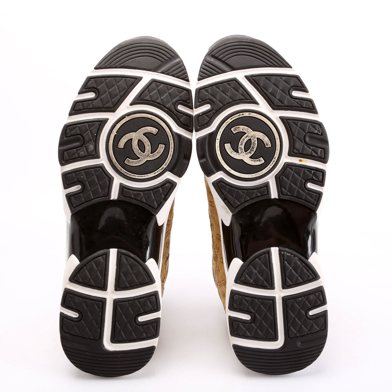 CC Suede Trainers Size 40 Brown