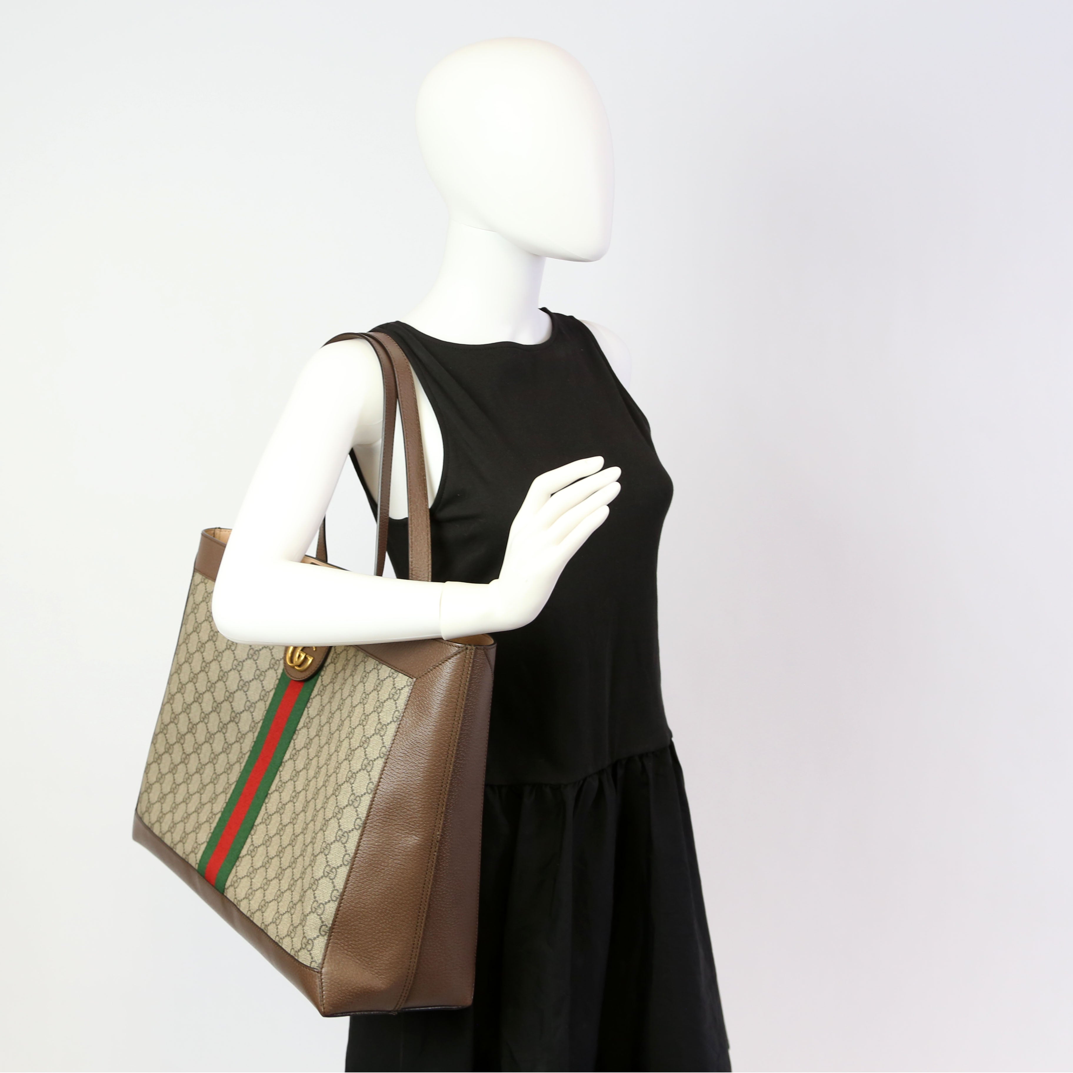 547947 Ophidia Soft GG Supreme Soft Tote Medium