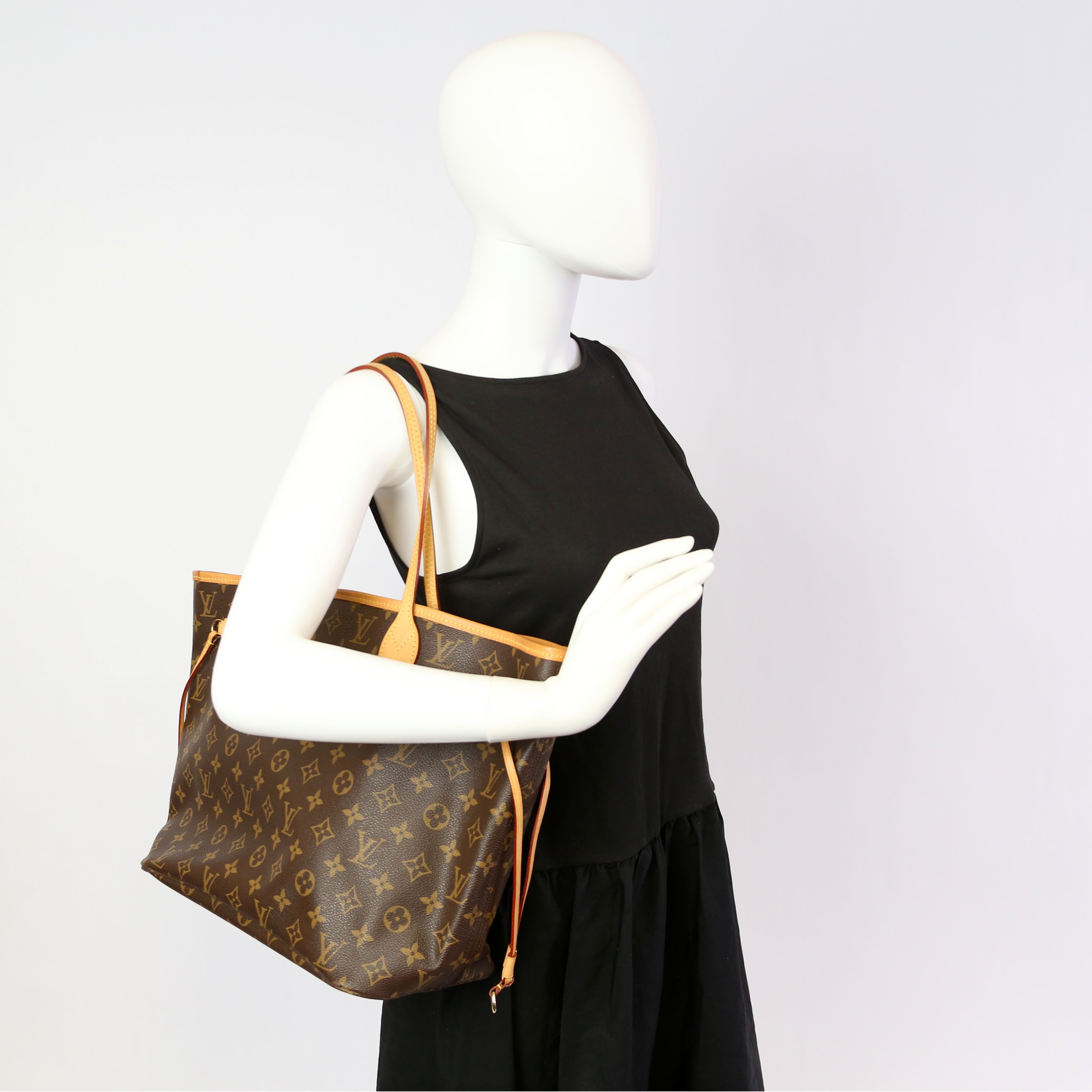 Neverfull with Wallet MM Monogram