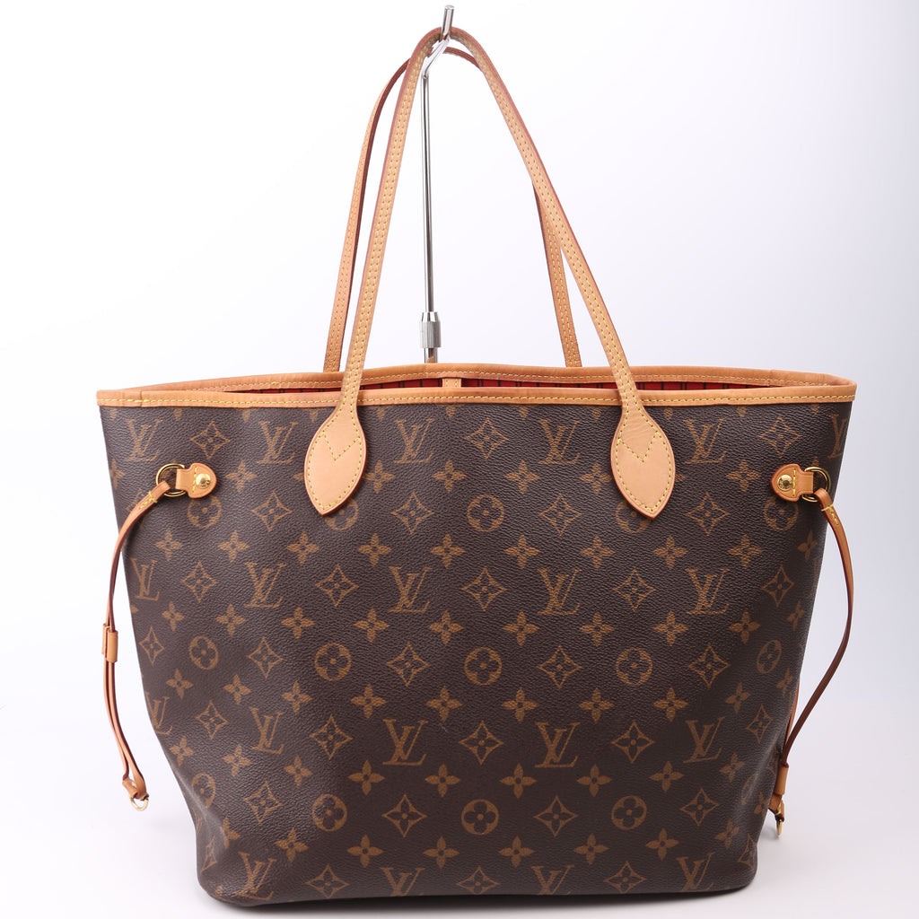 Neverfull with Wallet MM Monogram Red